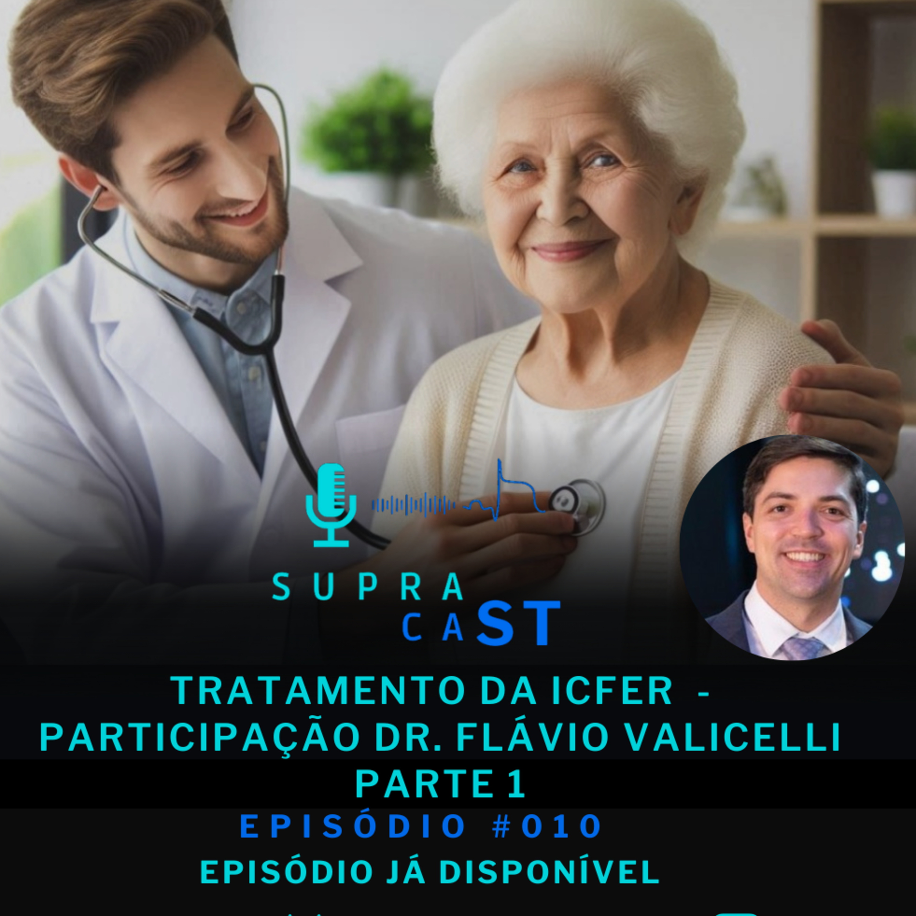 10. Insuficiência cardíaca com fração de ejeção reduzida - Parte 1 episode artwork