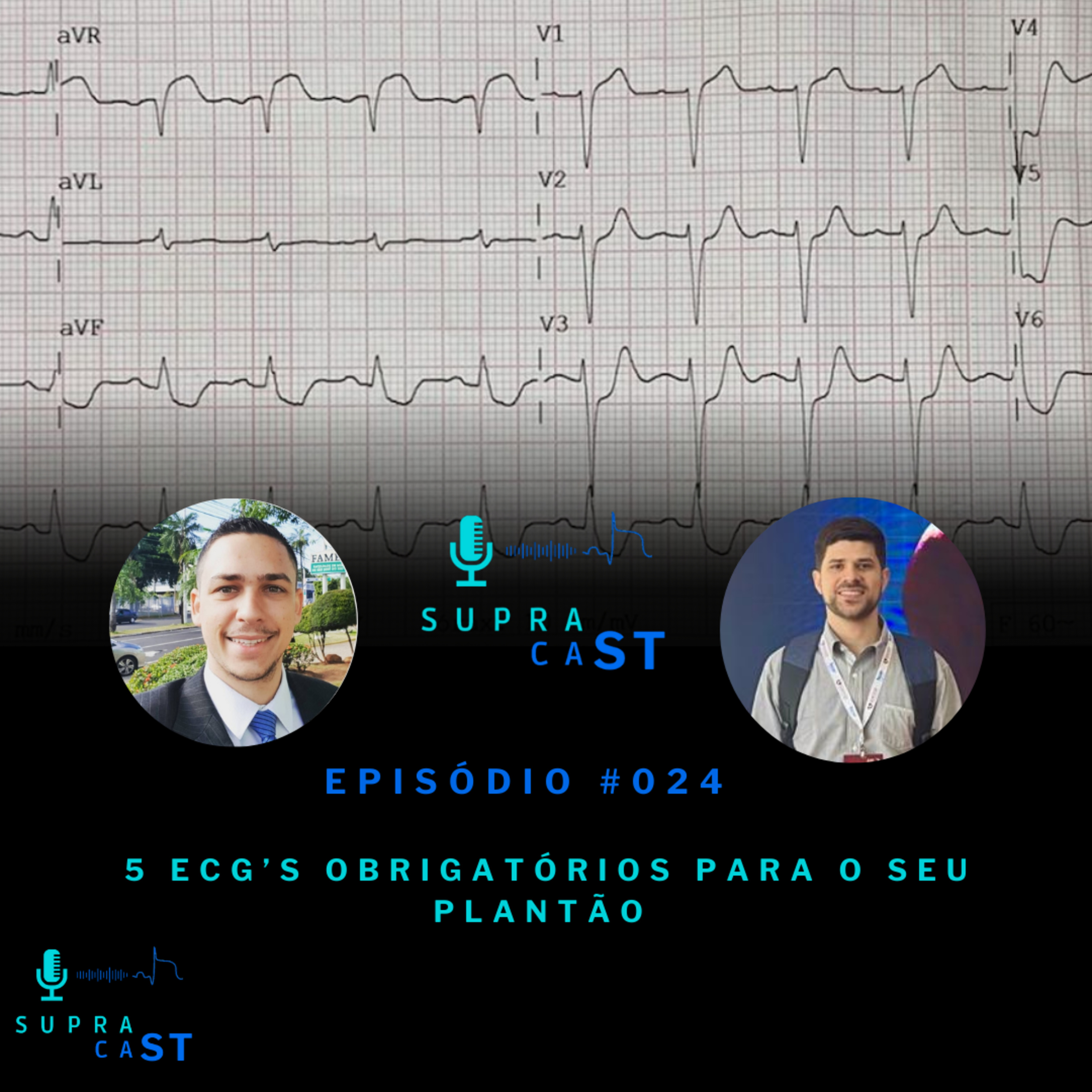 24. 5 ECGs obrigatórios para o seu plantão episode artwork