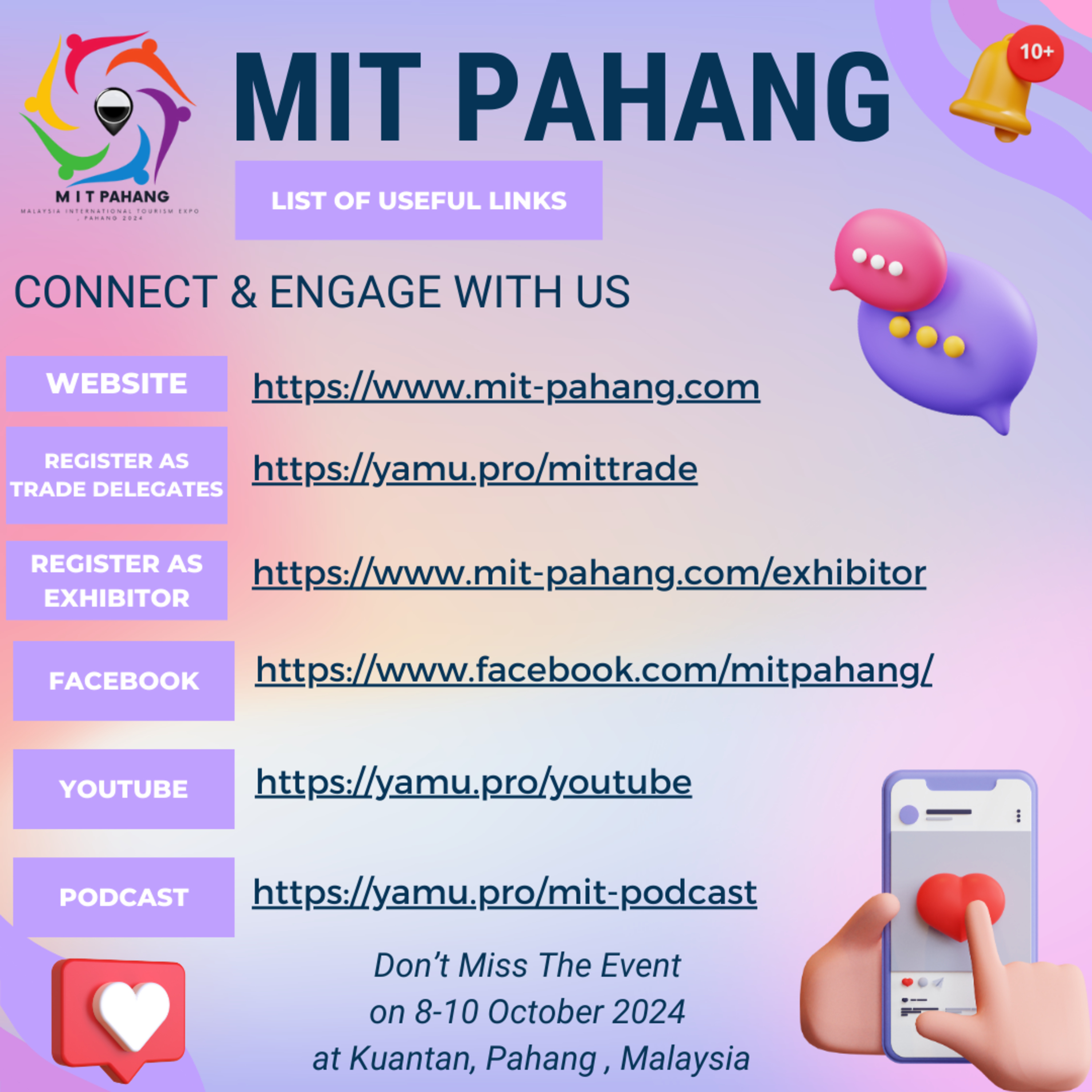 UNLIMITED TOURISM MIT PAHANG