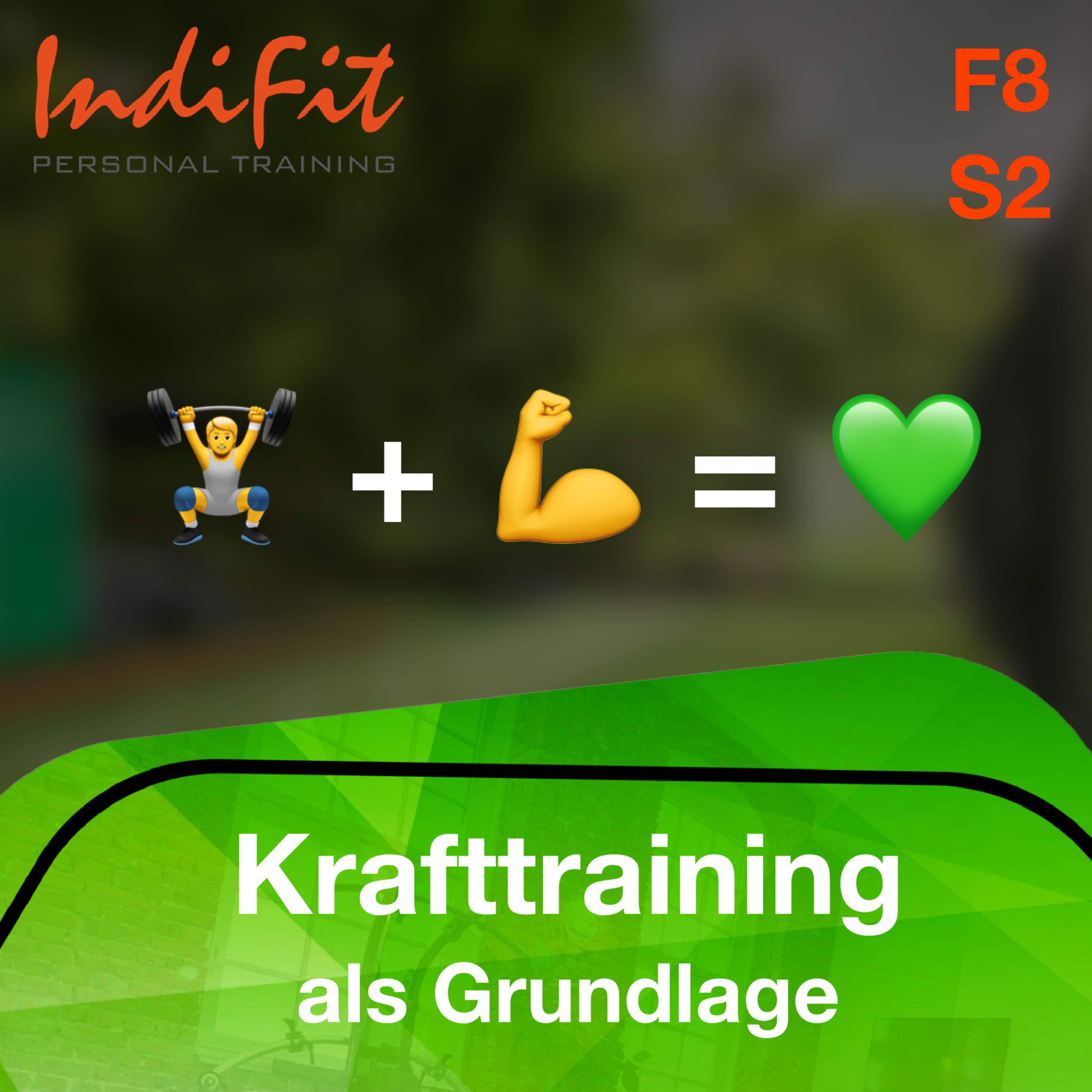 F8 S2: "Krafttraining als Grundlage" - Der IndiFit Podcast episode artwork