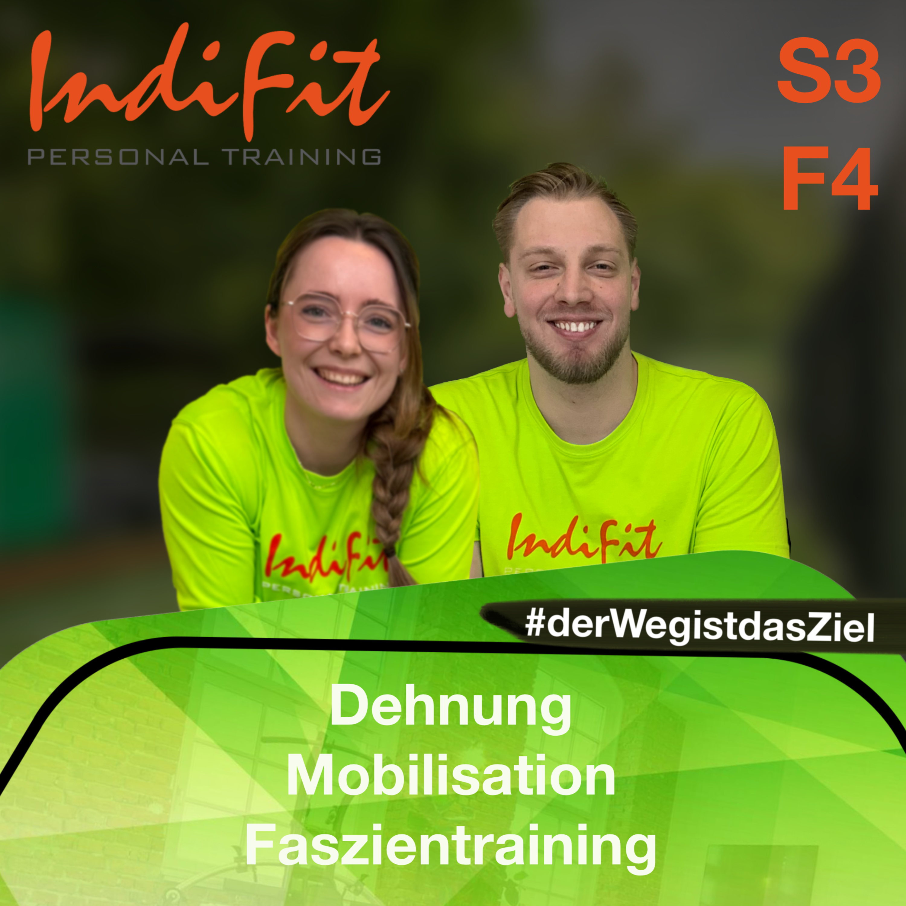 S3F4: "Dehnen, Mobilisieren und Faszientraining ergänzen das Krafttraining" - Der IndiFit Podcast episode artwork