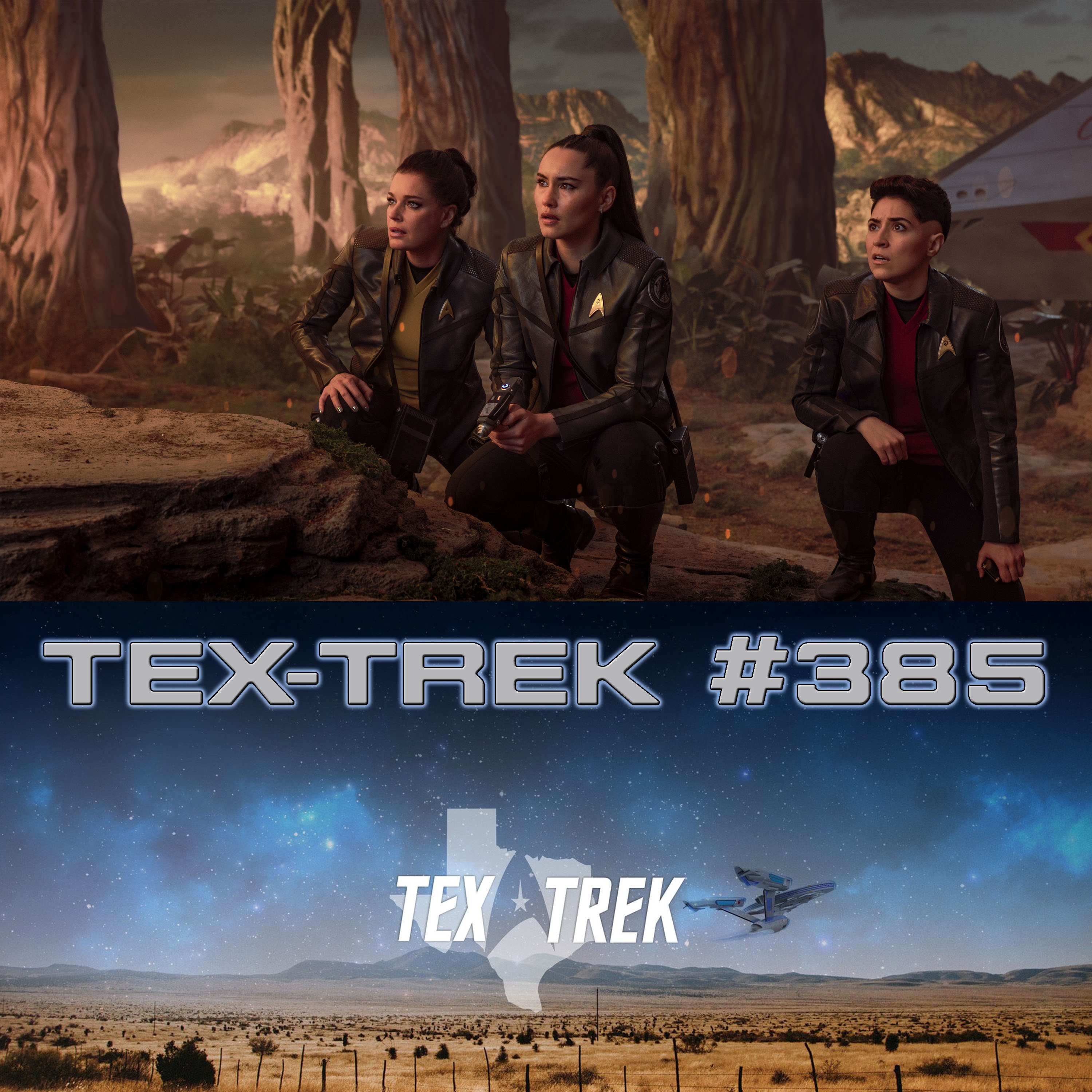 385: STAR TREK: STRANGE NEW WORLDS S4 Premiere “Valles Marineris” episode artwork