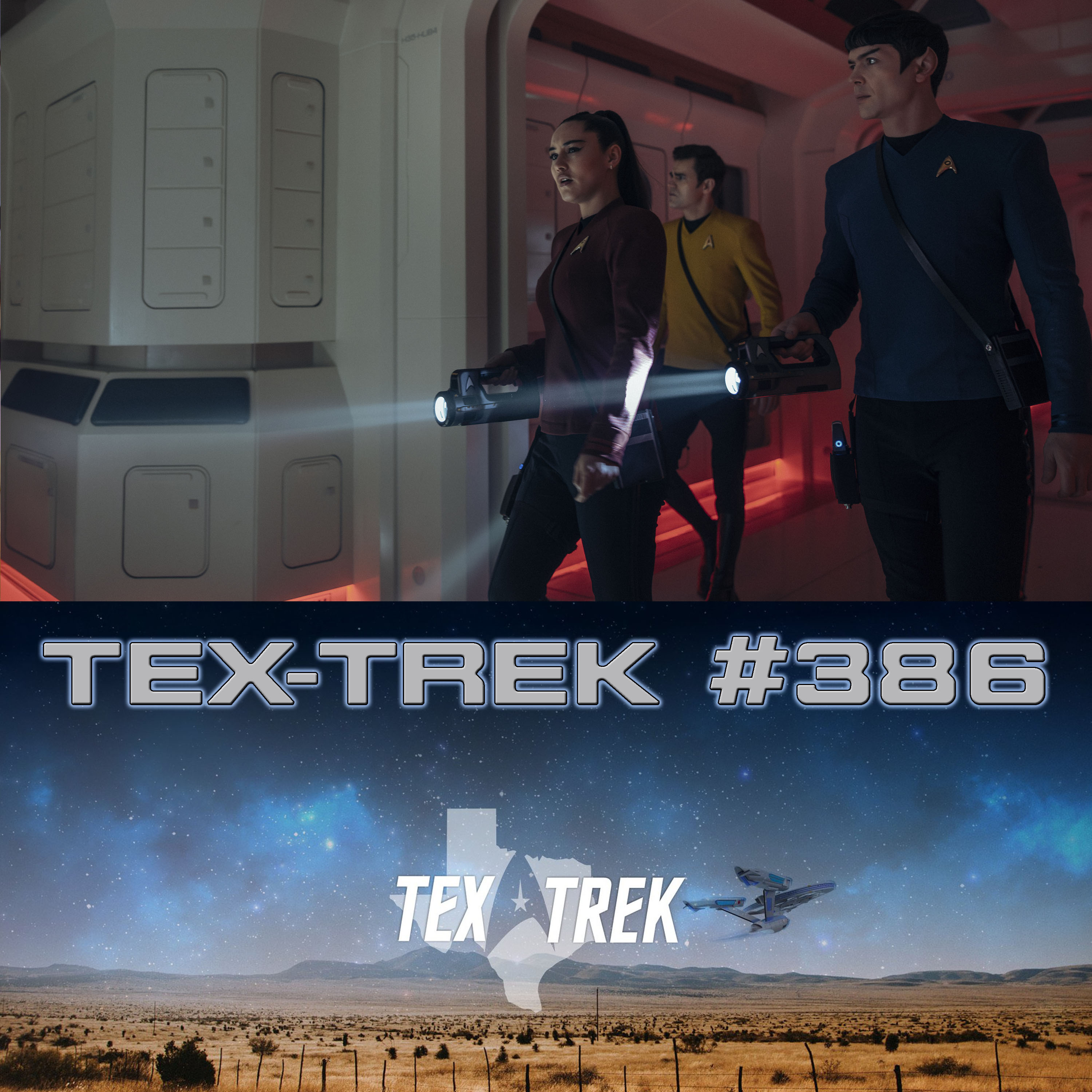 386: STAR TREK: STRANGE NEW WORLDS S4E2 “The Griffin Incident” episode artwork