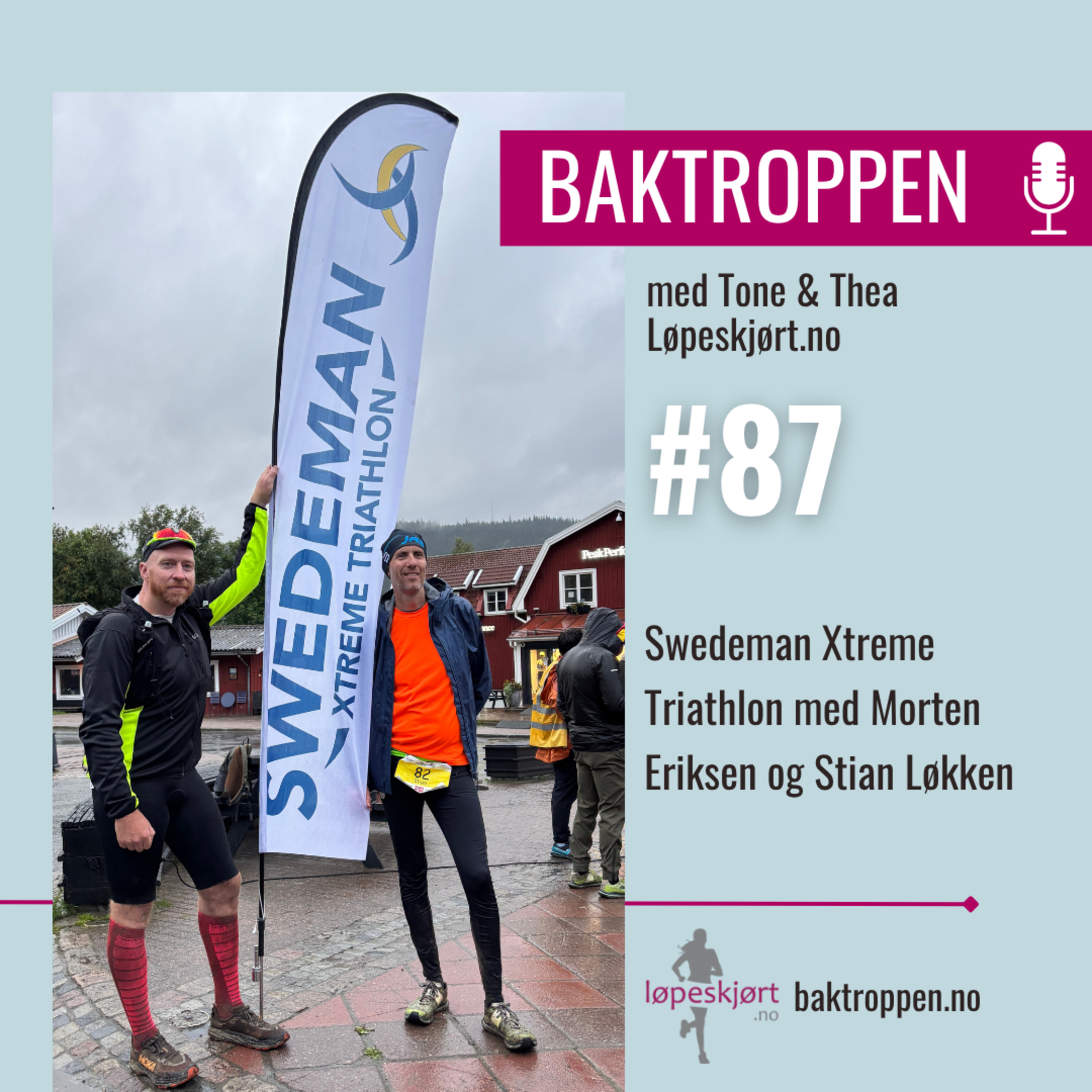 #87: Swedeman Xtreme Triathlon med Morten Eriksen og Stian Løkken episode artwork