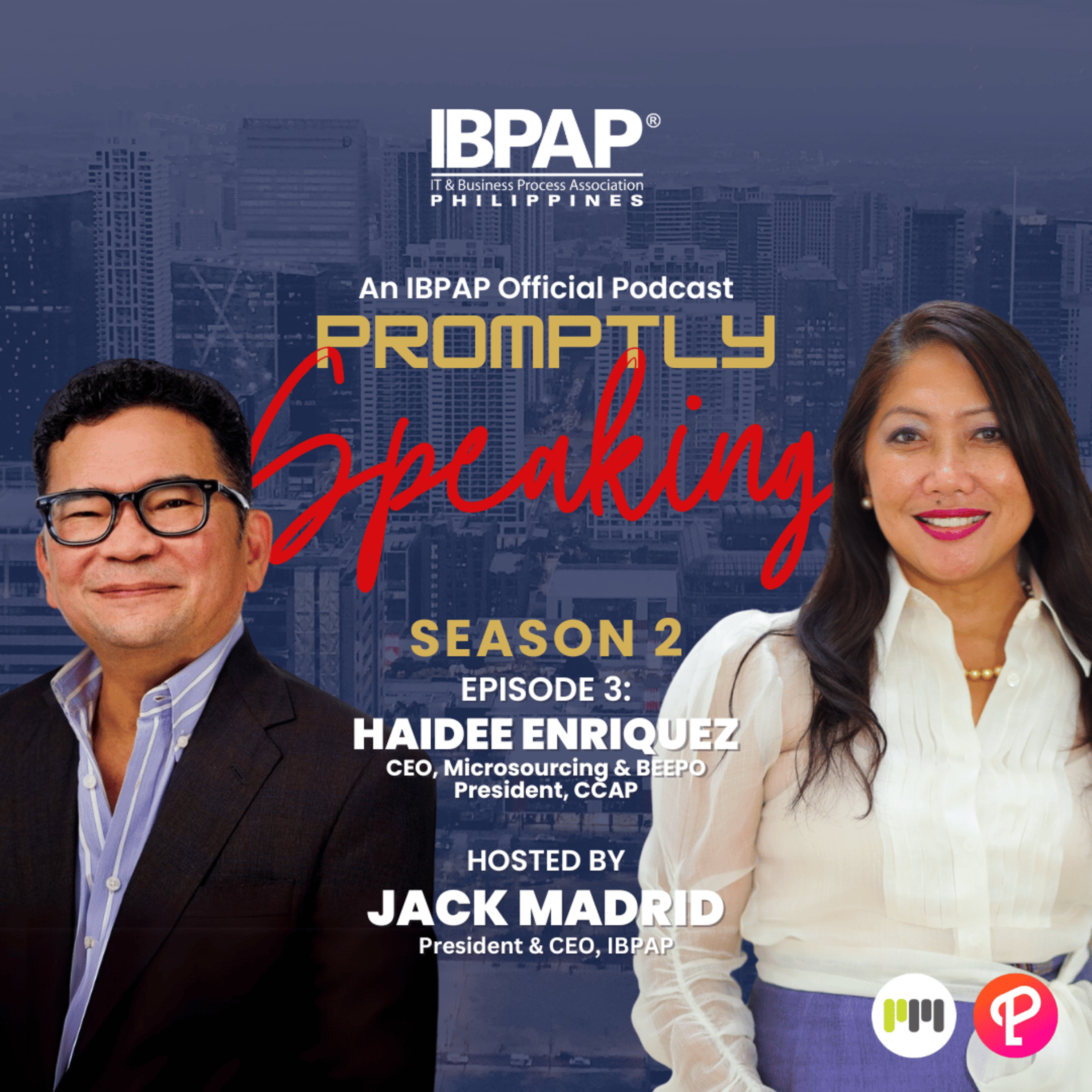 Promptly Speaking: An IBPAP Official Podcast