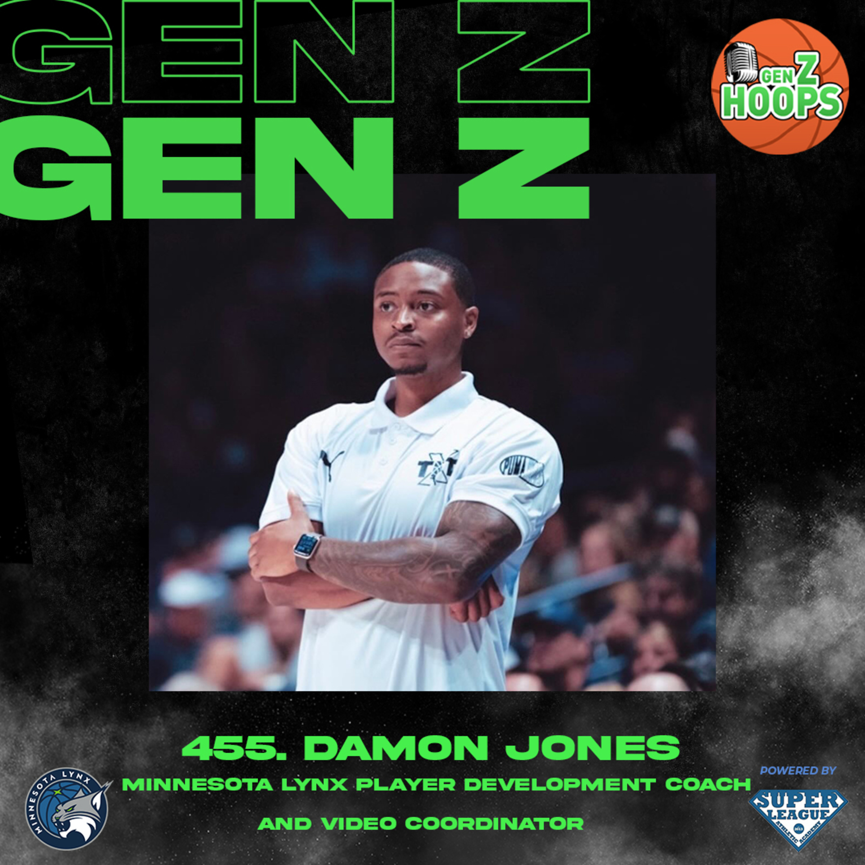 455. Damon Jones - Player Development Coach And Video Coordinator For The Minnesota Lynx