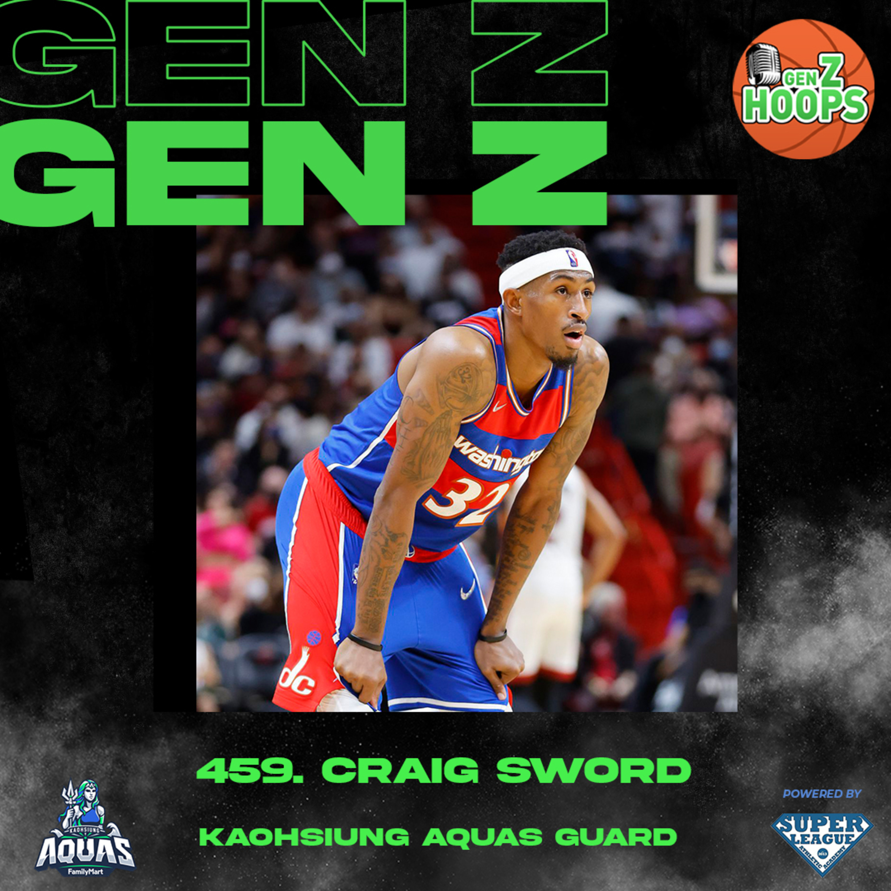 459. Craig Sword - Kaohsiung Aquas Guard