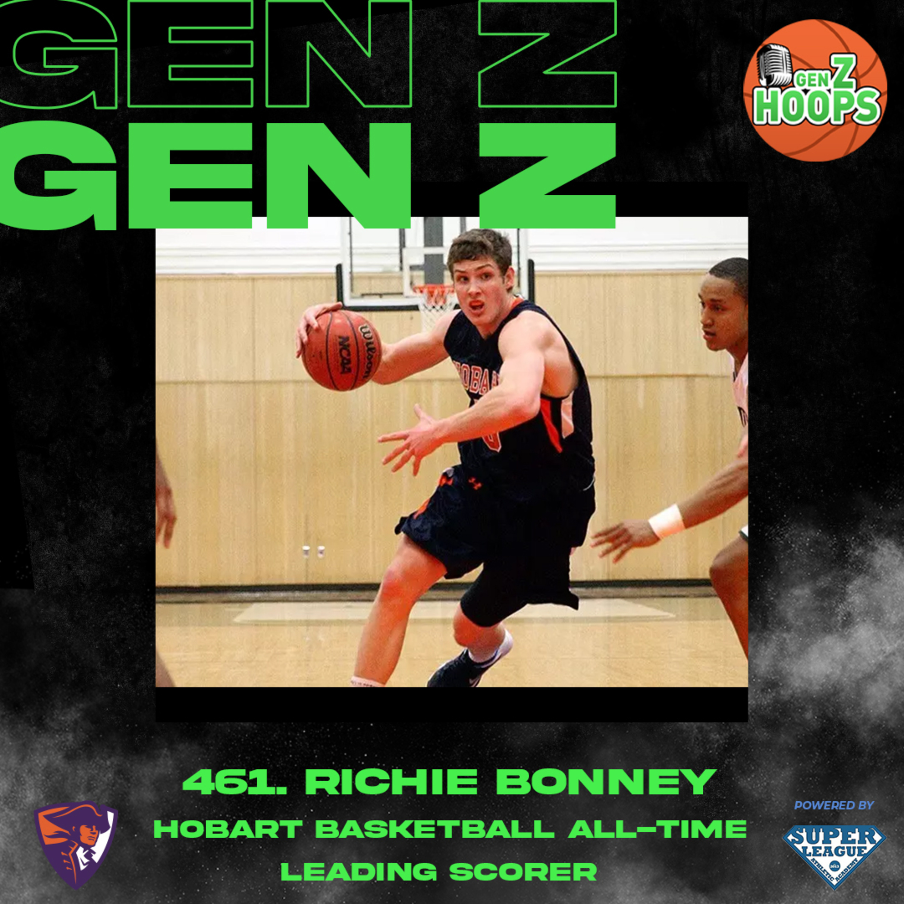 461. Richie Bonney - Hobart Basketball All-Time Leading Scorer