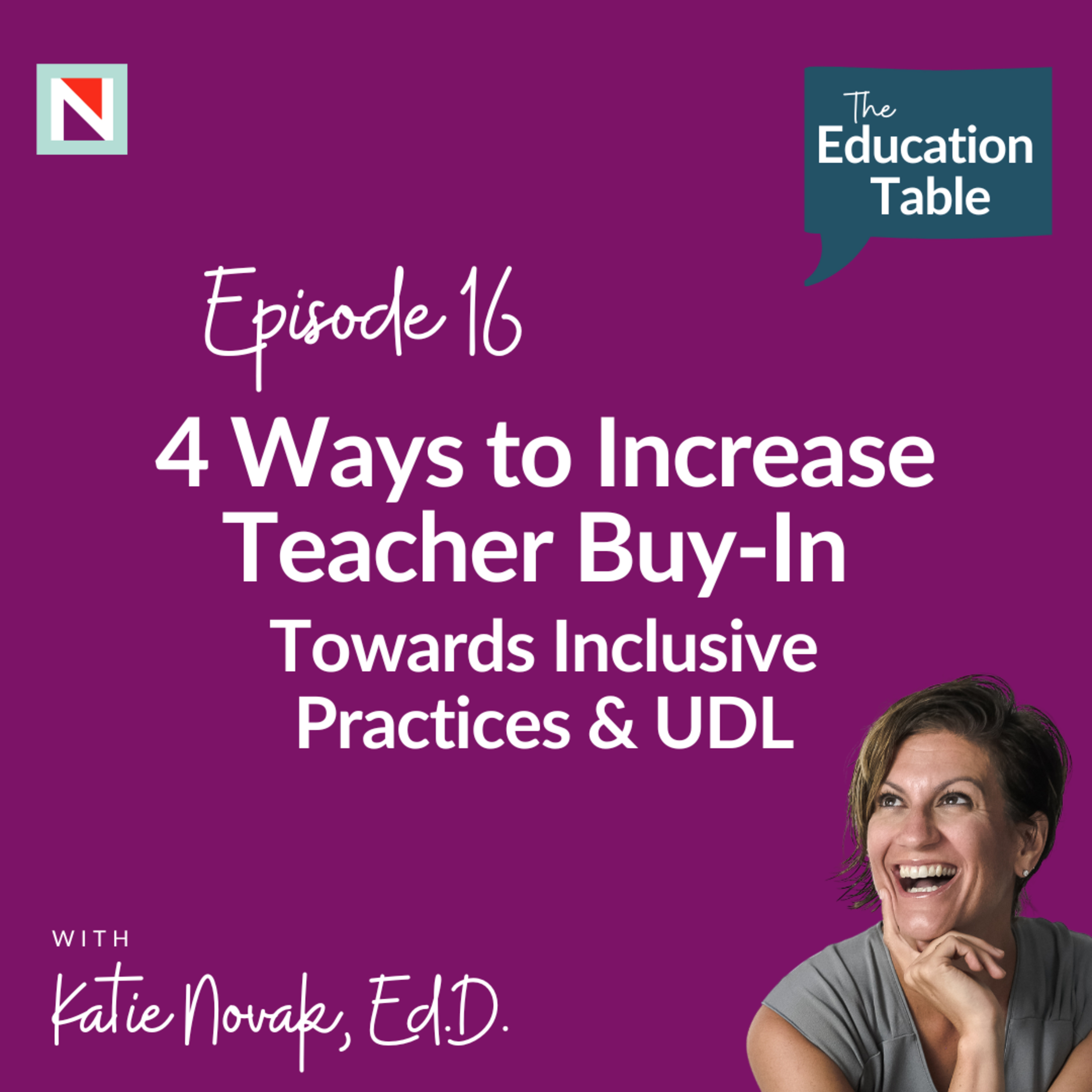 The Education Table with Katie Novak, EdD