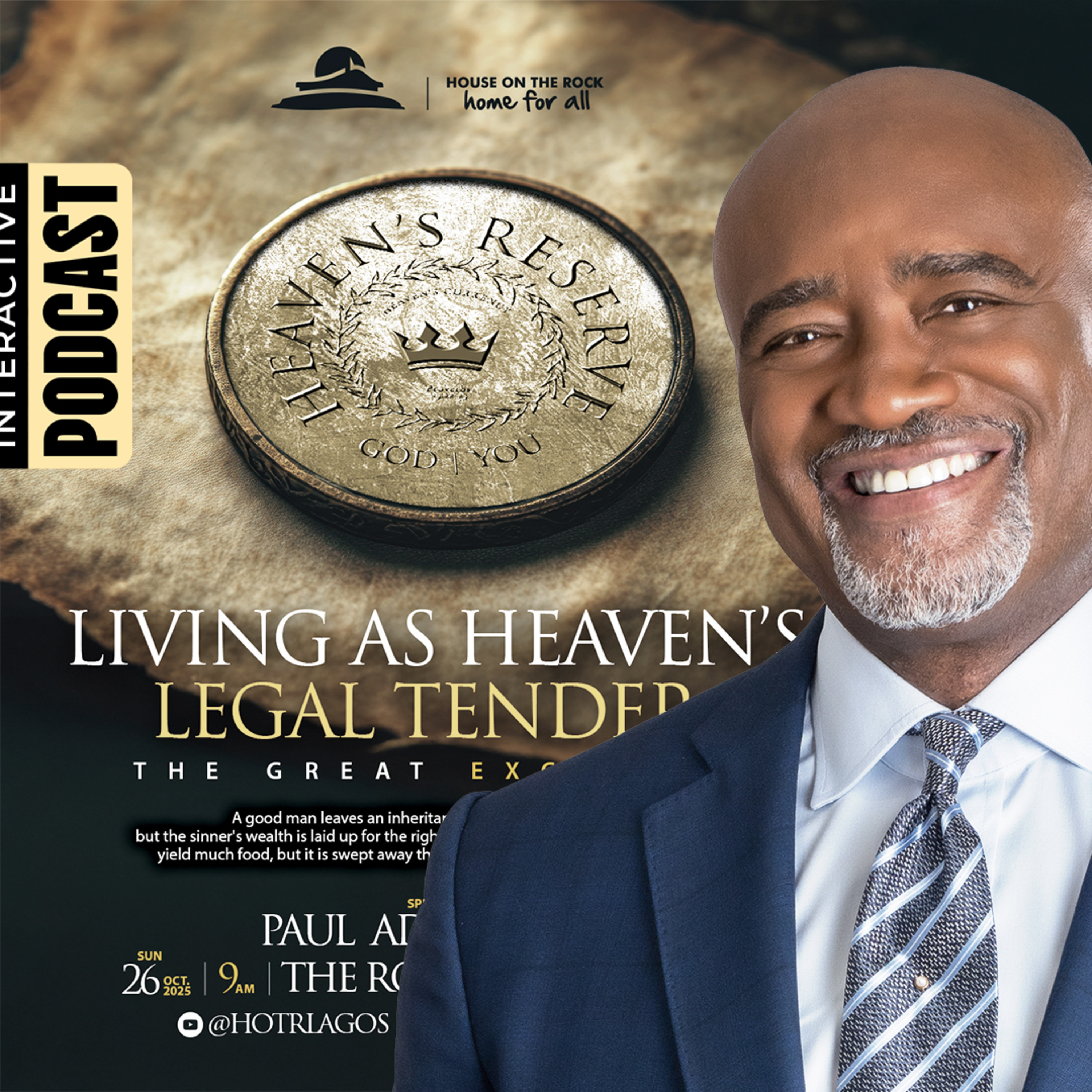 LIVING AS HEAVEN'S LEGAL TENDER. THE GREAT EXCHANGE
