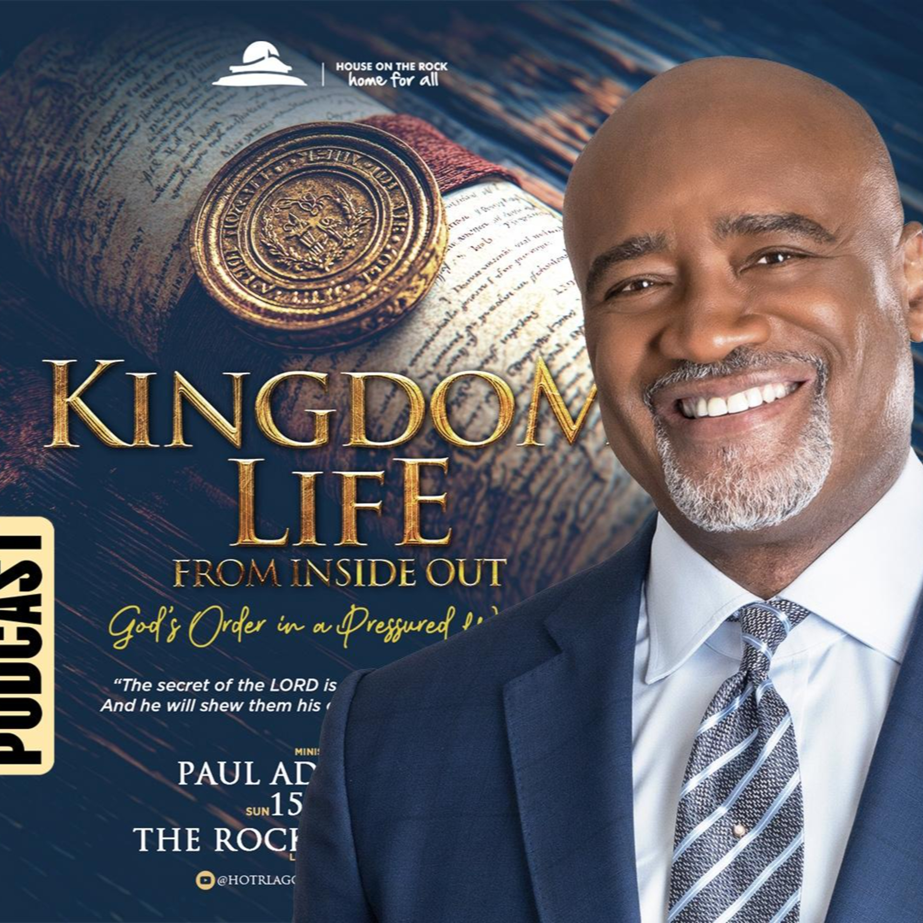 KINDOM LIFE FROM INSIDE OUT ( GOD'S ORDER IN A PRESSURED WORLD )
