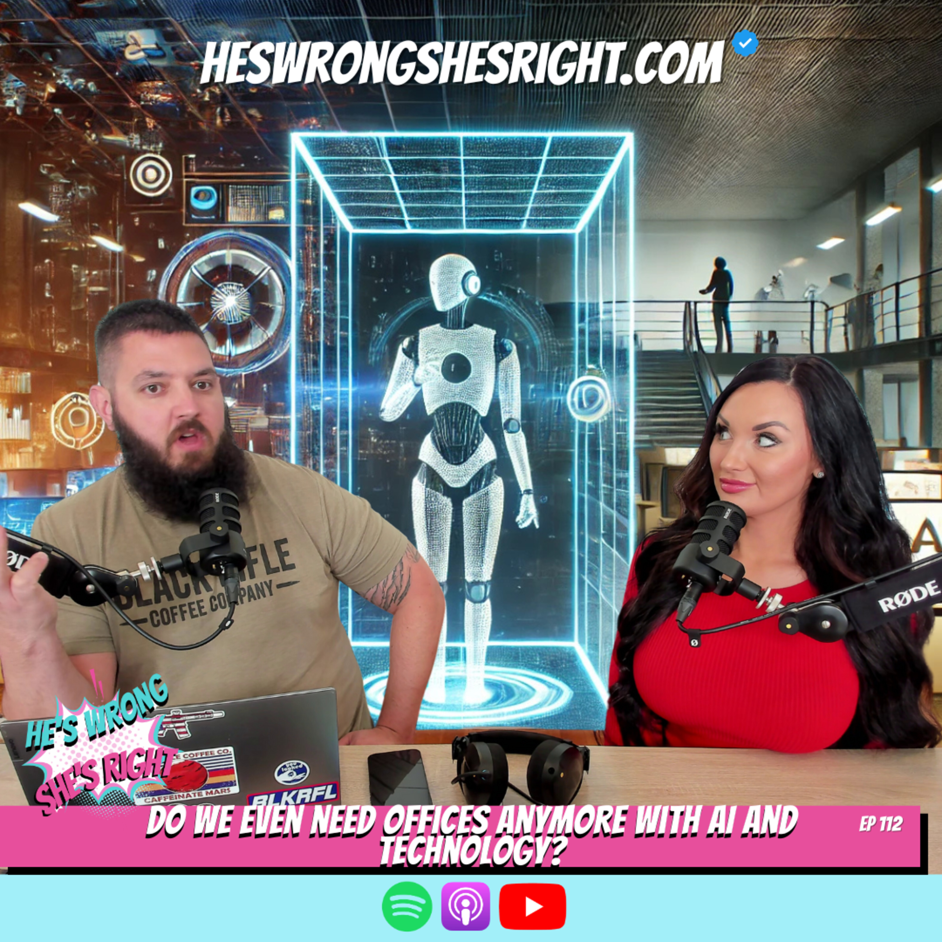 Do we even need offices anymore with AI and technology? - HWSR Ep 112 episode artwork