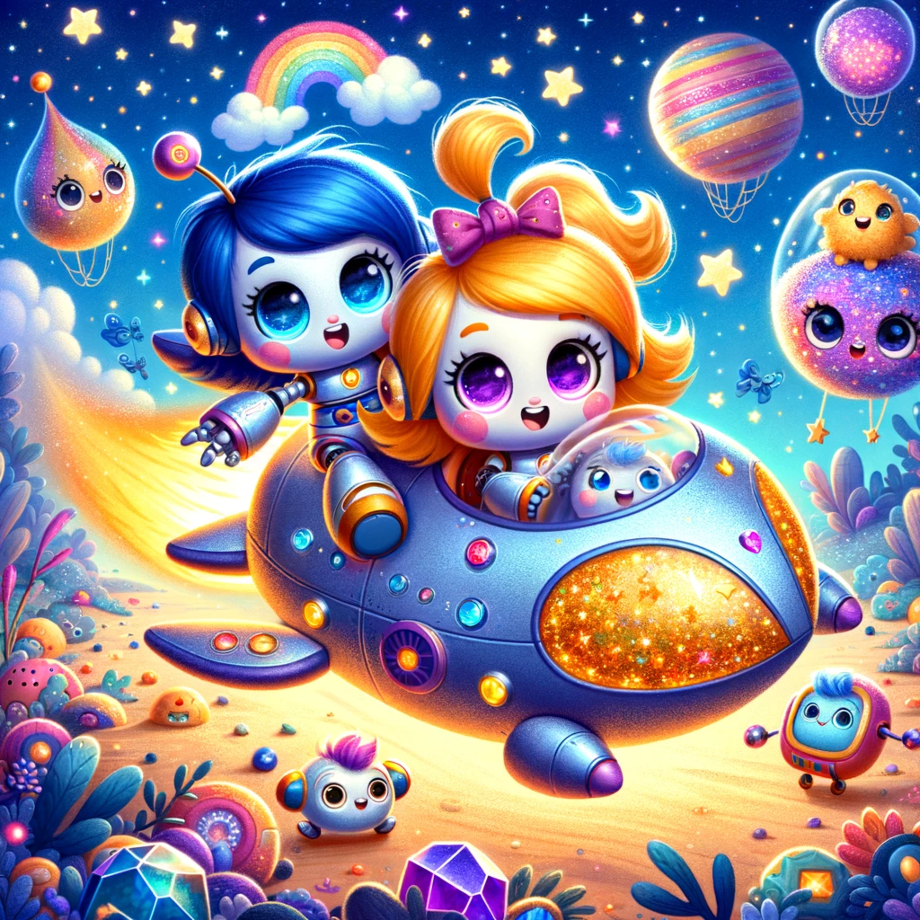 Bedtime Blastoff with the Robo-Sisters