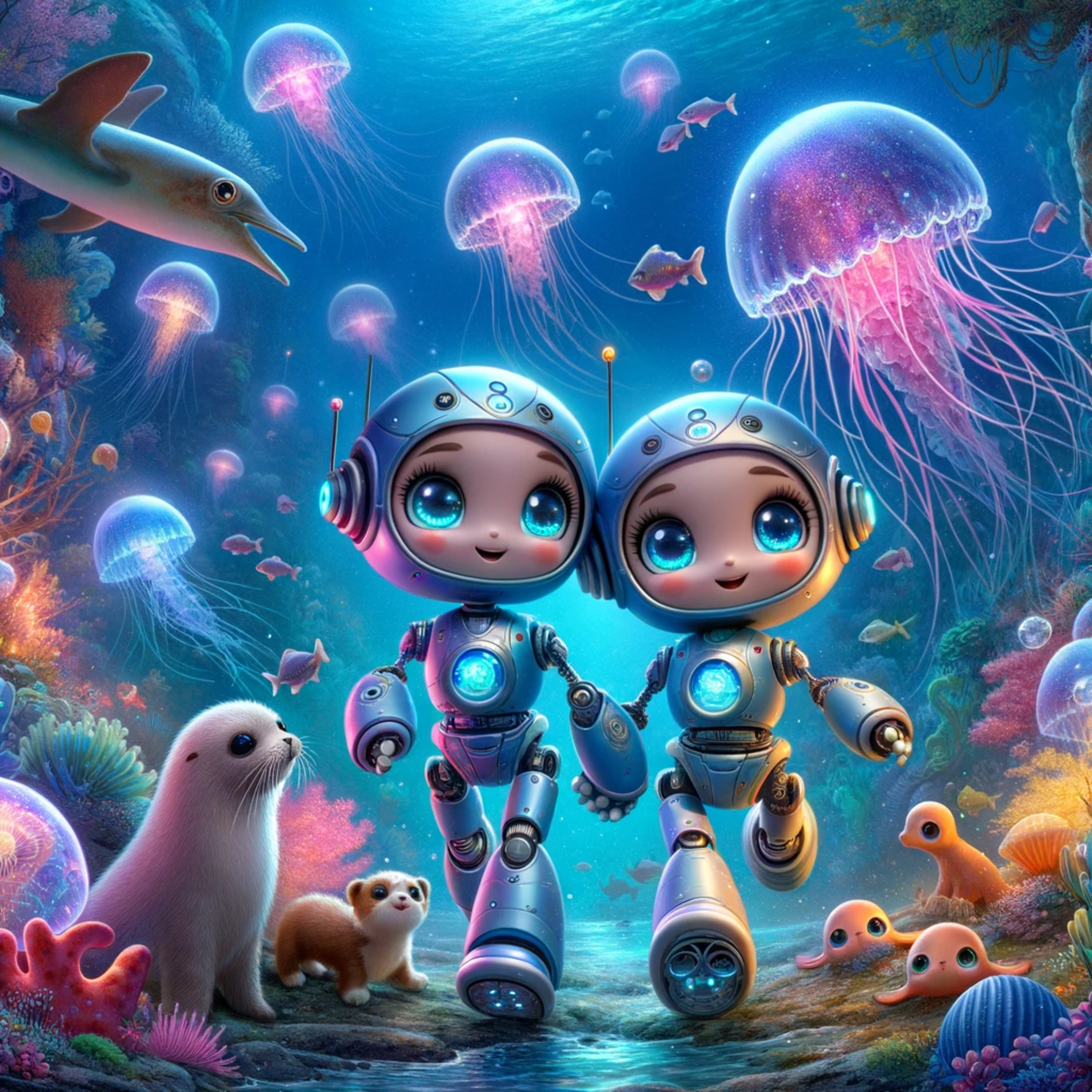 Bedtime Blastoff with the Robo-Sisters