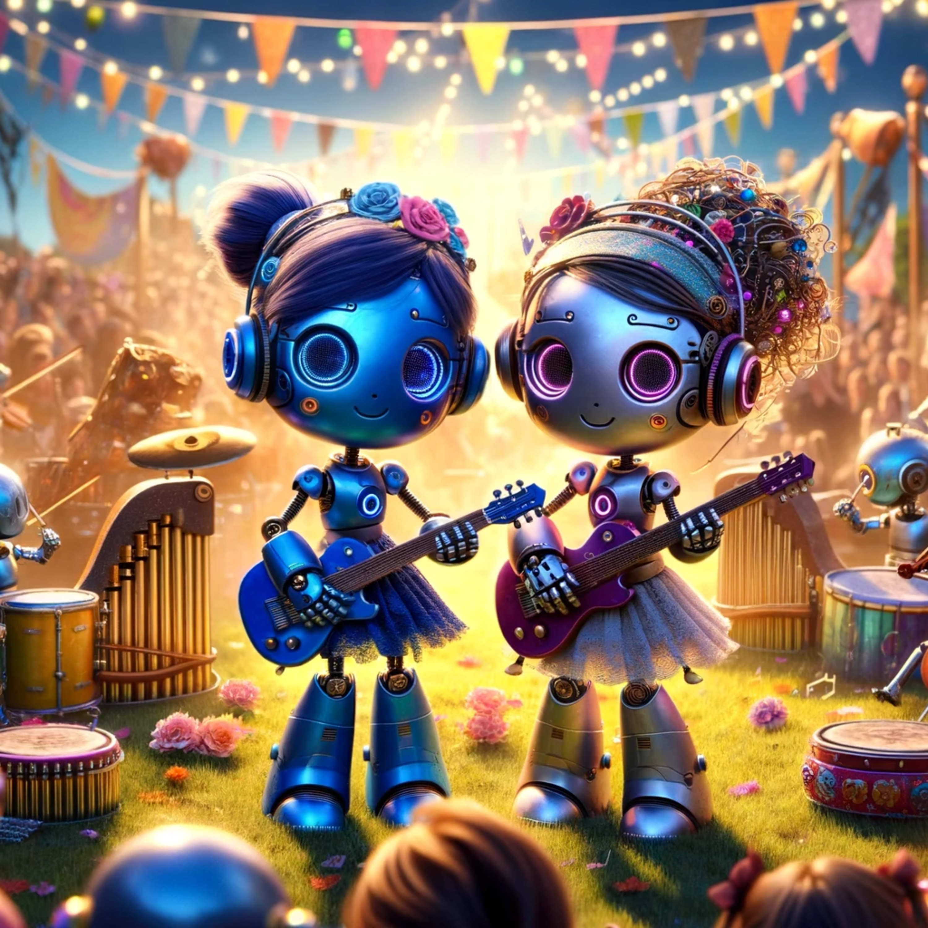Bedtime Blastoff with the Robo-Sisters