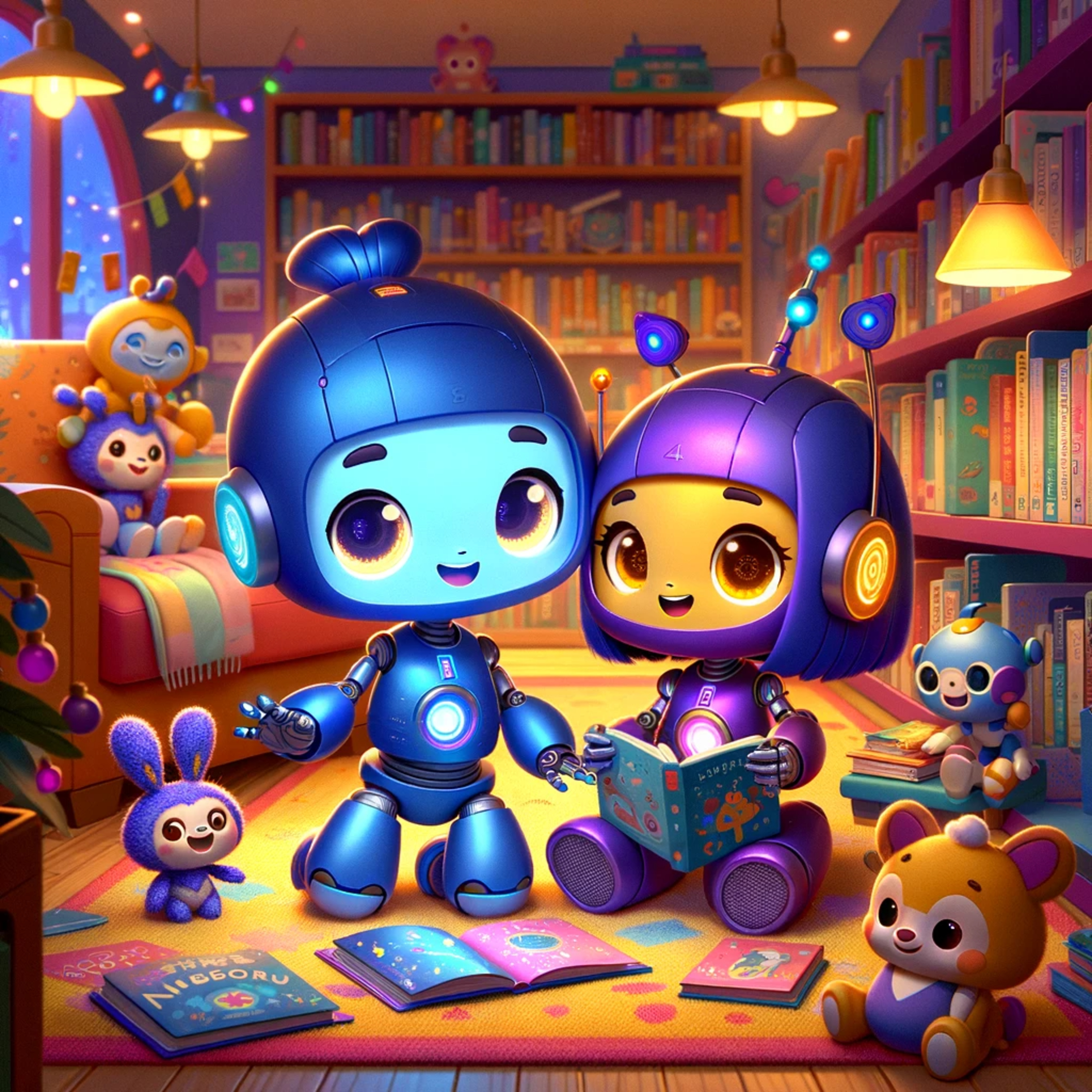Bedtime Blastoff with the Robo-Sisters