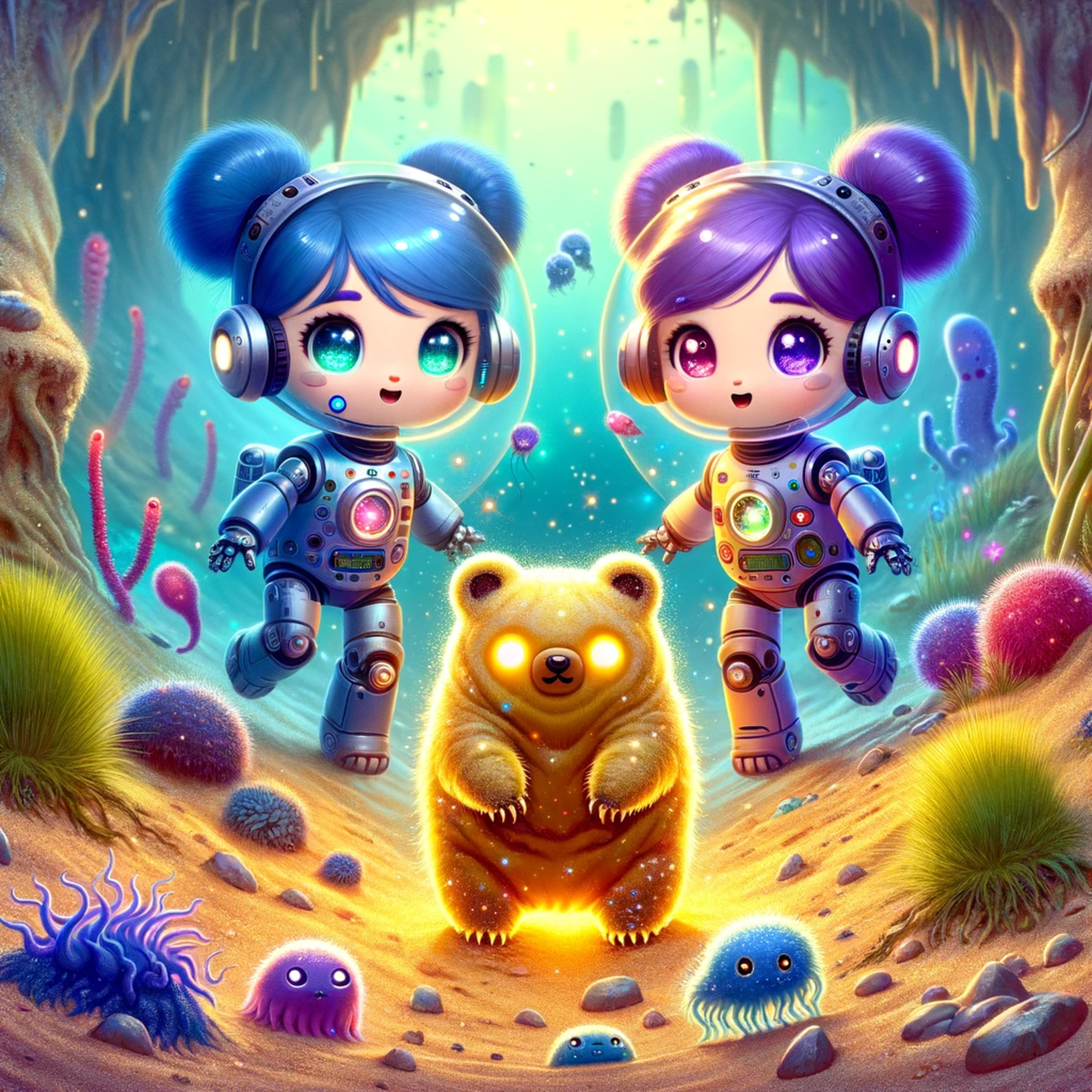 Bedtime Blastoff with the Robo-Sisters
