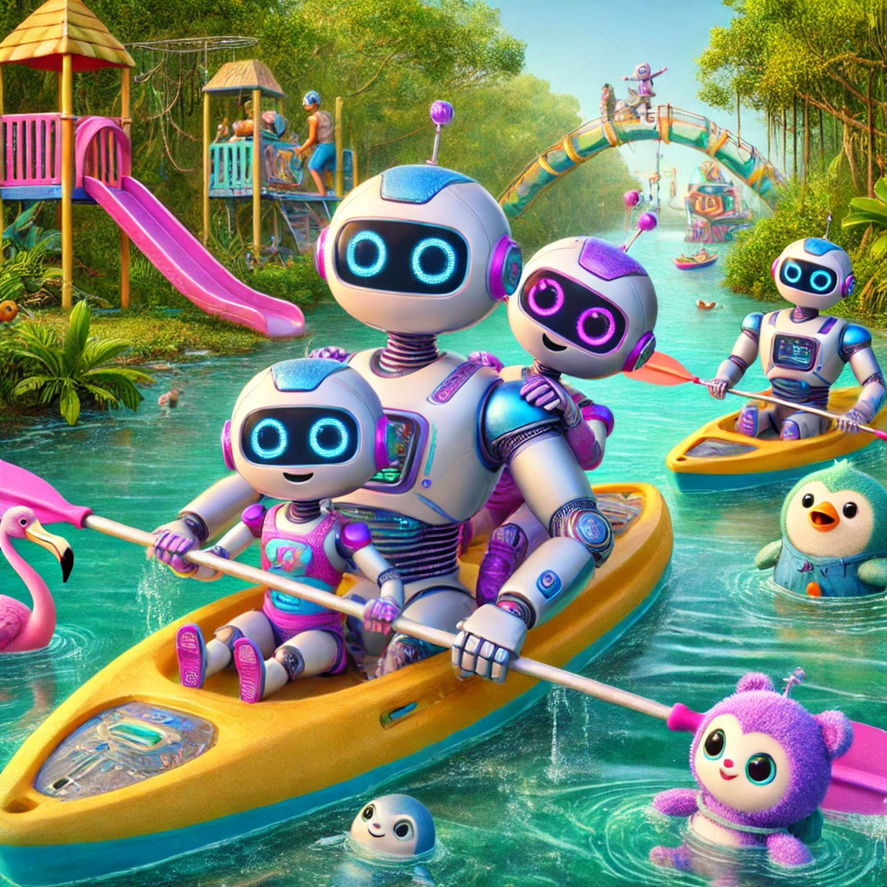 Bedtime Blastoff with the Robo-Sisters