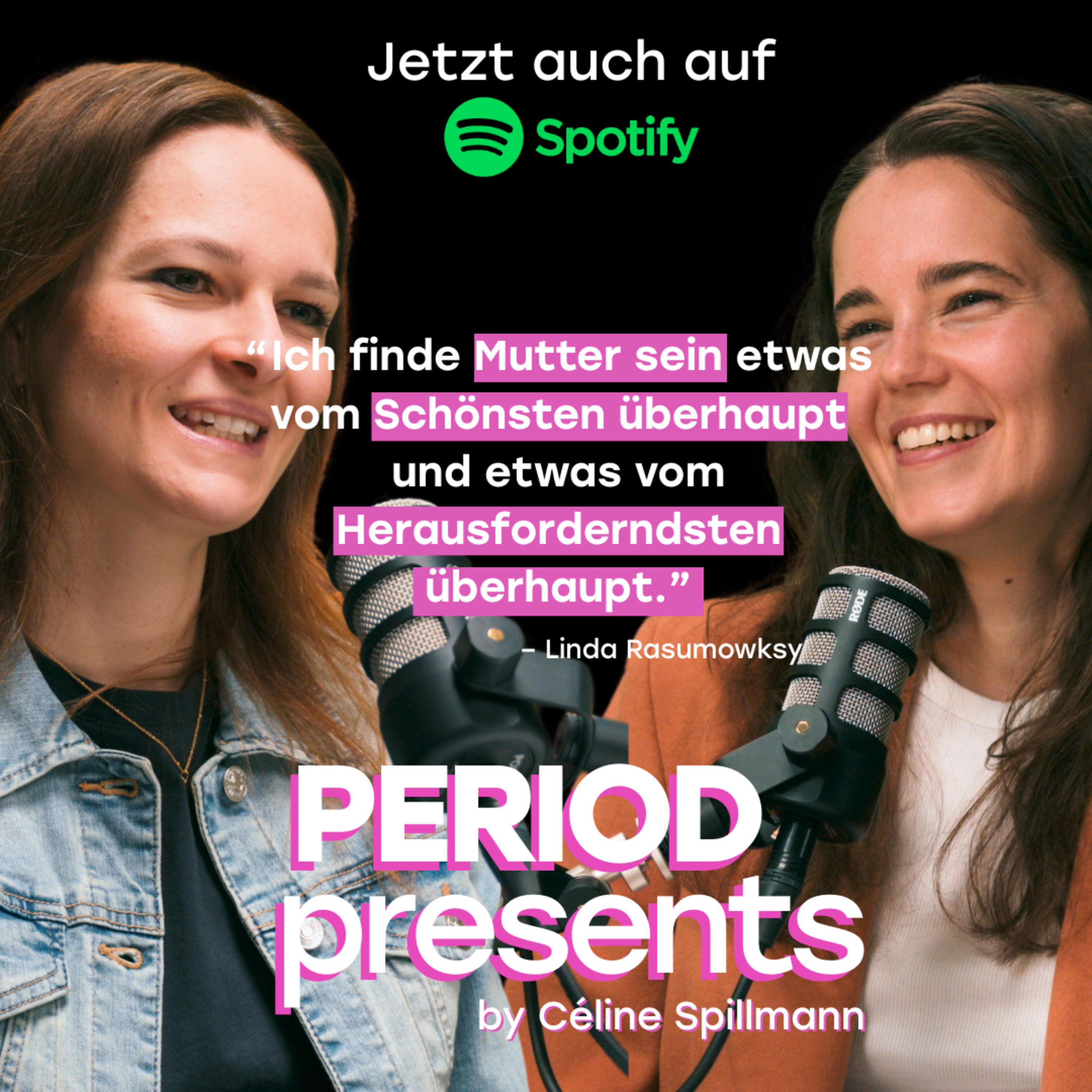 Postpartale Depression, PMS & Mental Load: Linda Rasumowsky erklärt Psychotherapie für Mütter episode artwork