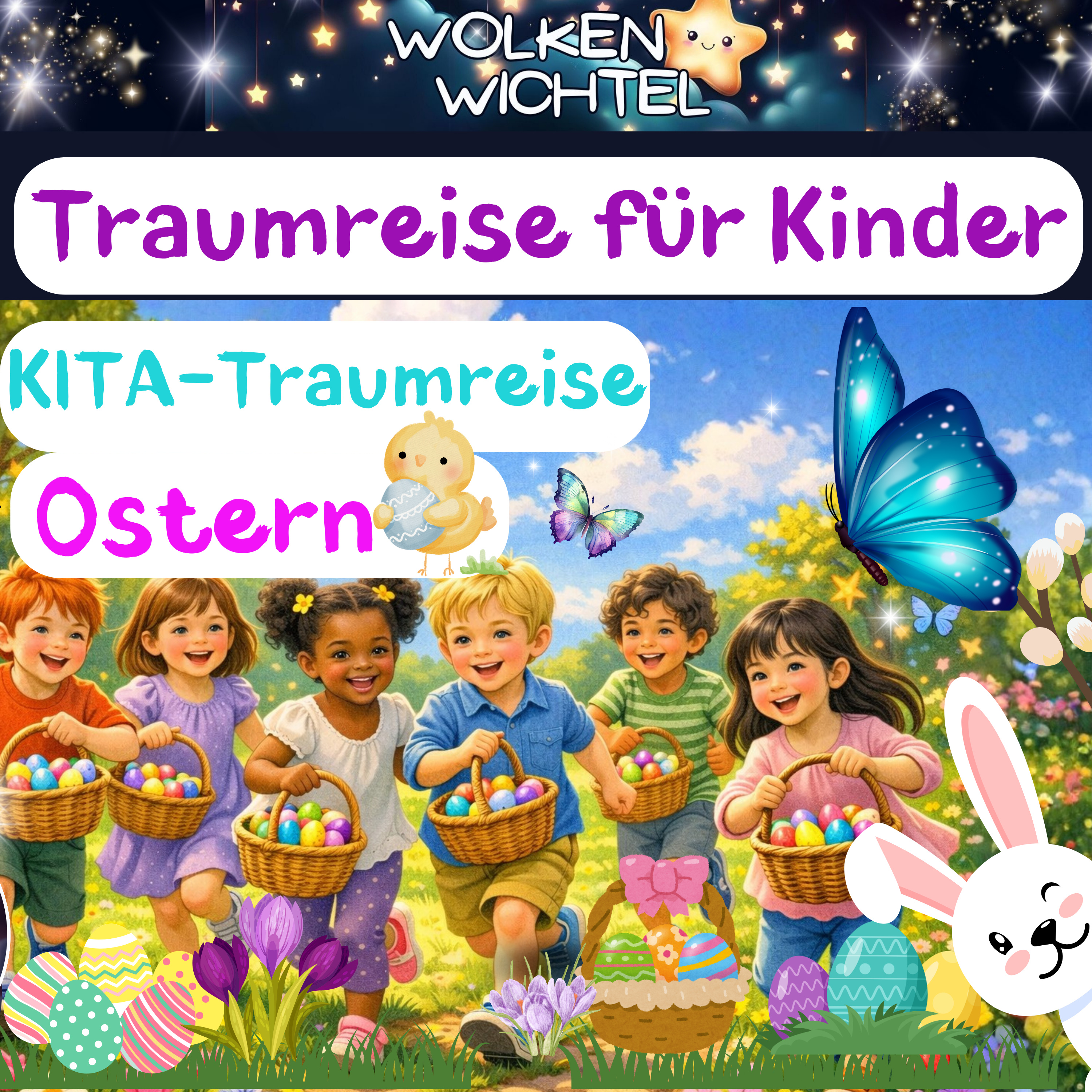 Traumreise Osterwiese | Entspannung für Kinder zum Einschlafen episode artwork