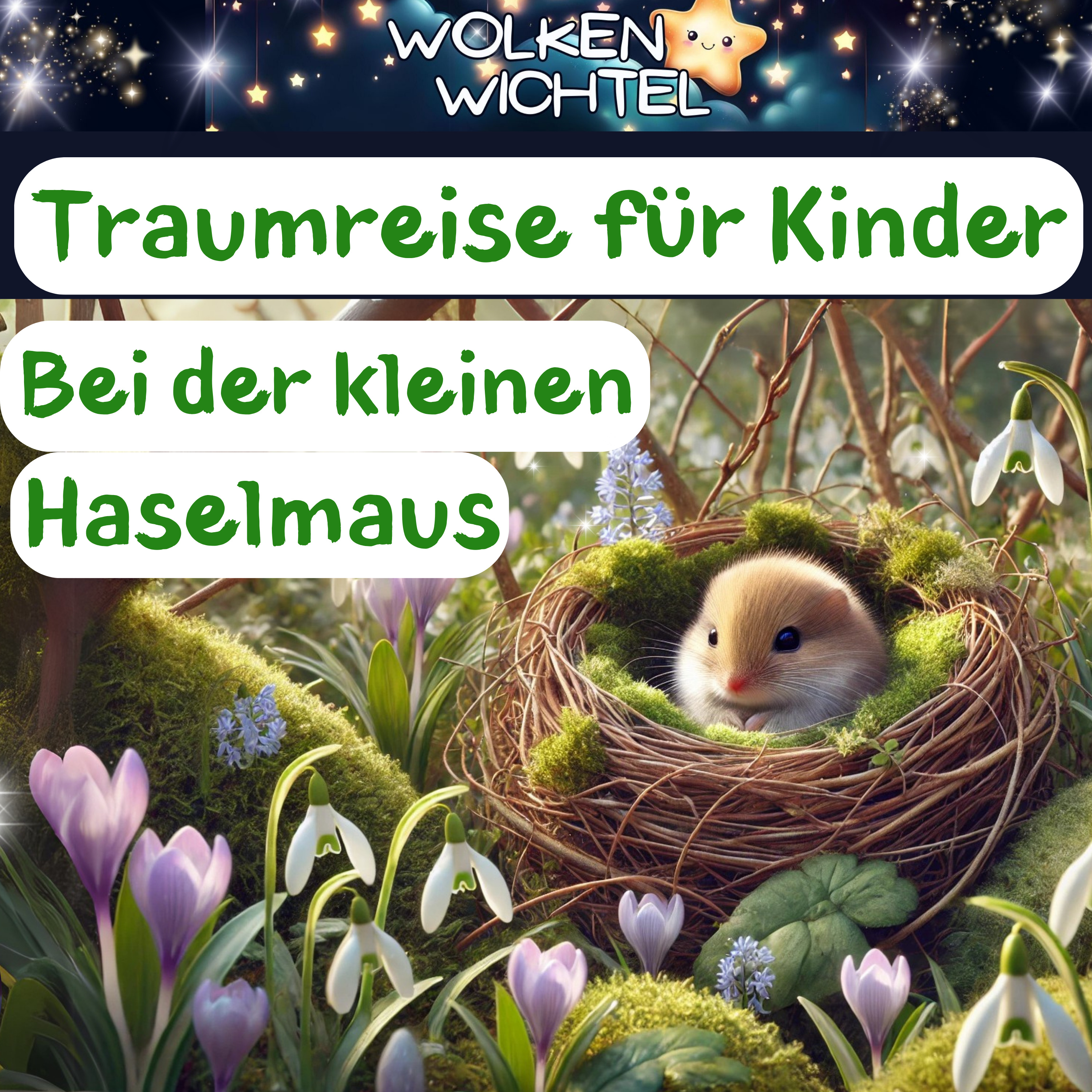 Traumreise für Kinder zum Einschlafen – Die kleine Haselmaus episode artwork