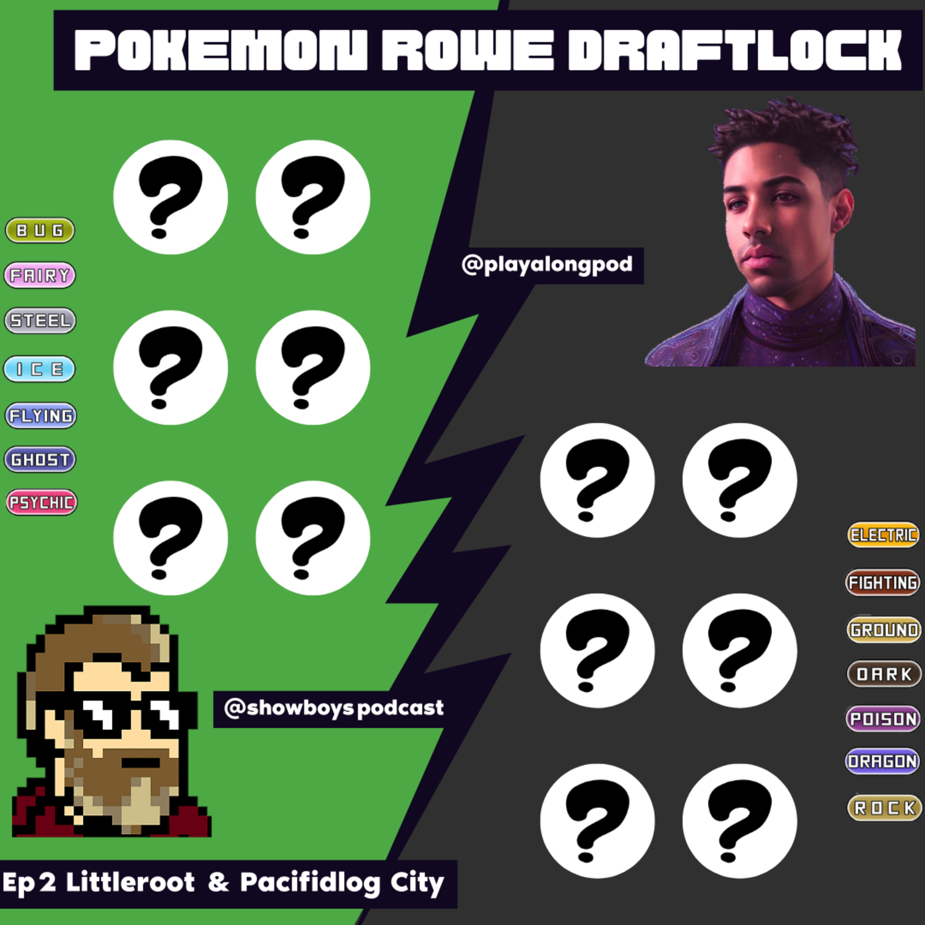 (Season 2) Pokémon R.O.W.E. Draftlocke: Leg 1 | Episode 2 episode artwork