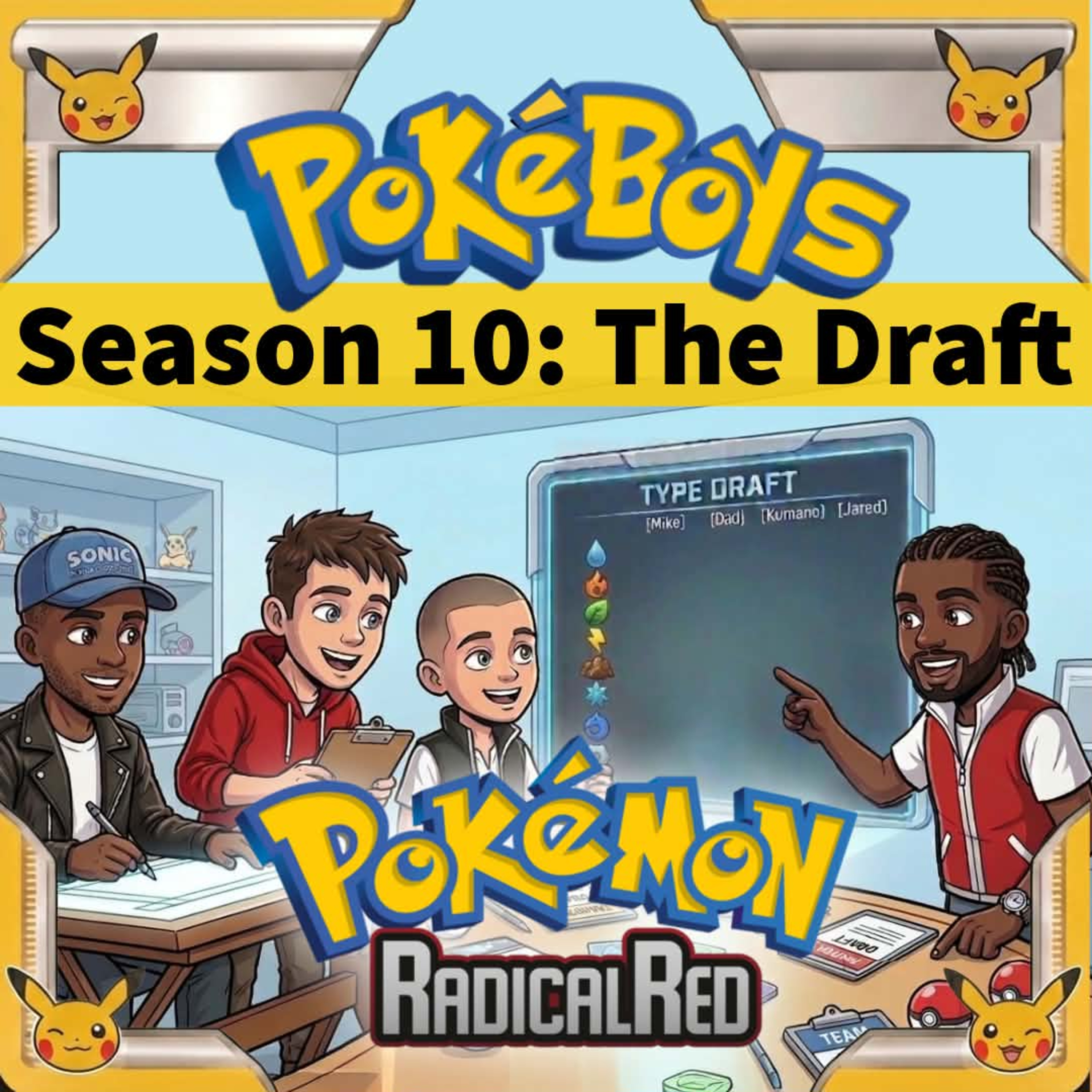 (Season 10) Pokémon Radical Red Draftlocke: The Draft | Episode 1 episode artwork