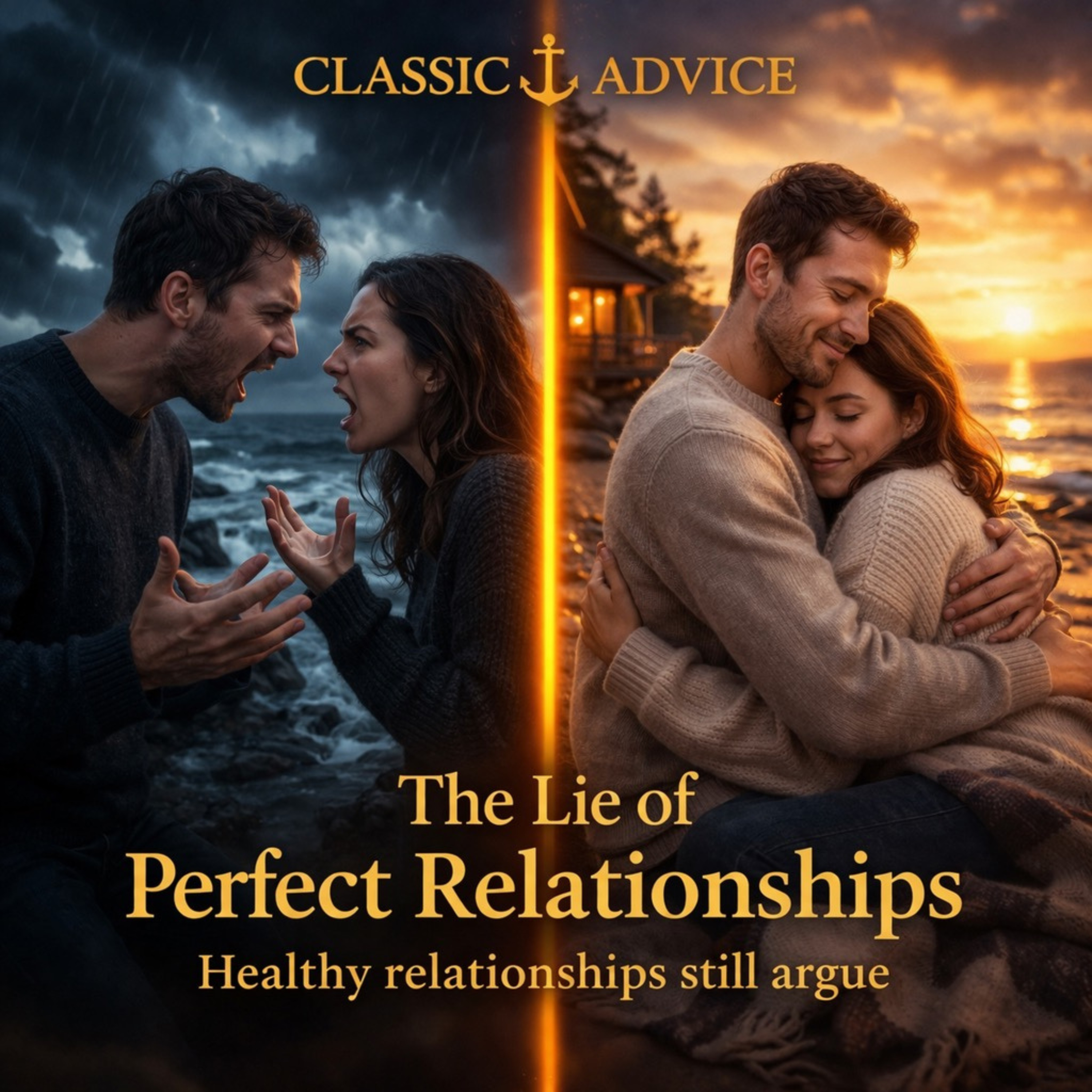 E112 The Lie Of Perfect Relationships - Healthy Relationships Argue