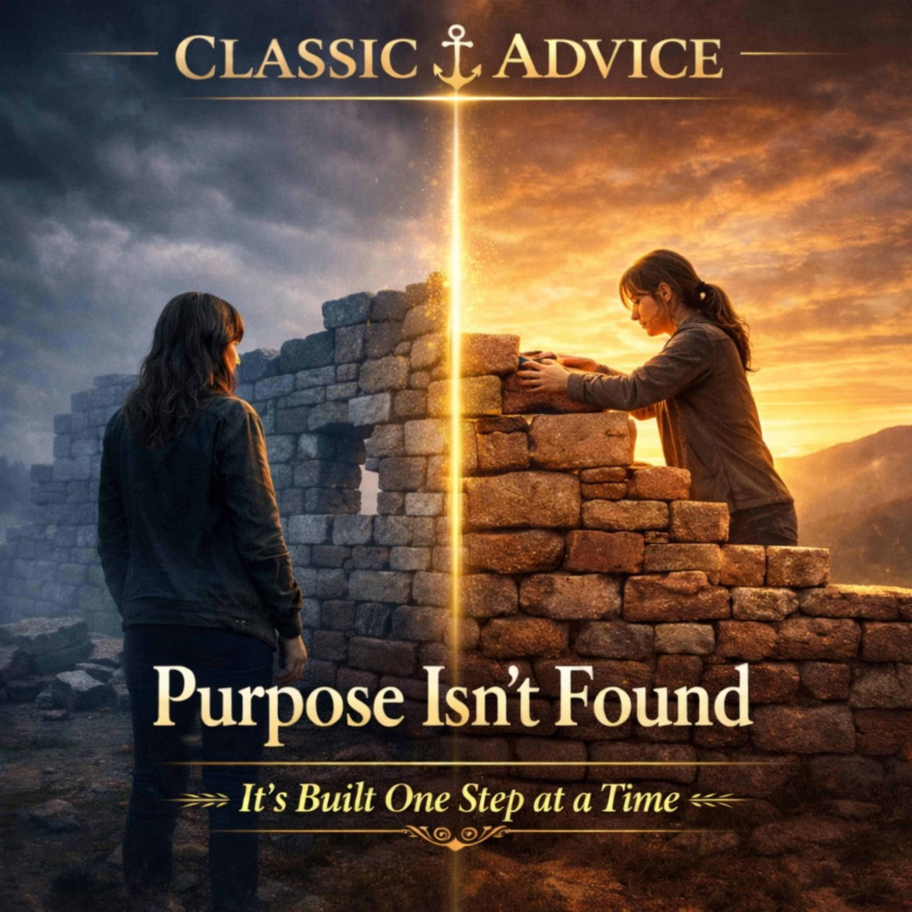 E128 Purpose Isn't Found, It's Built One Step At A Time