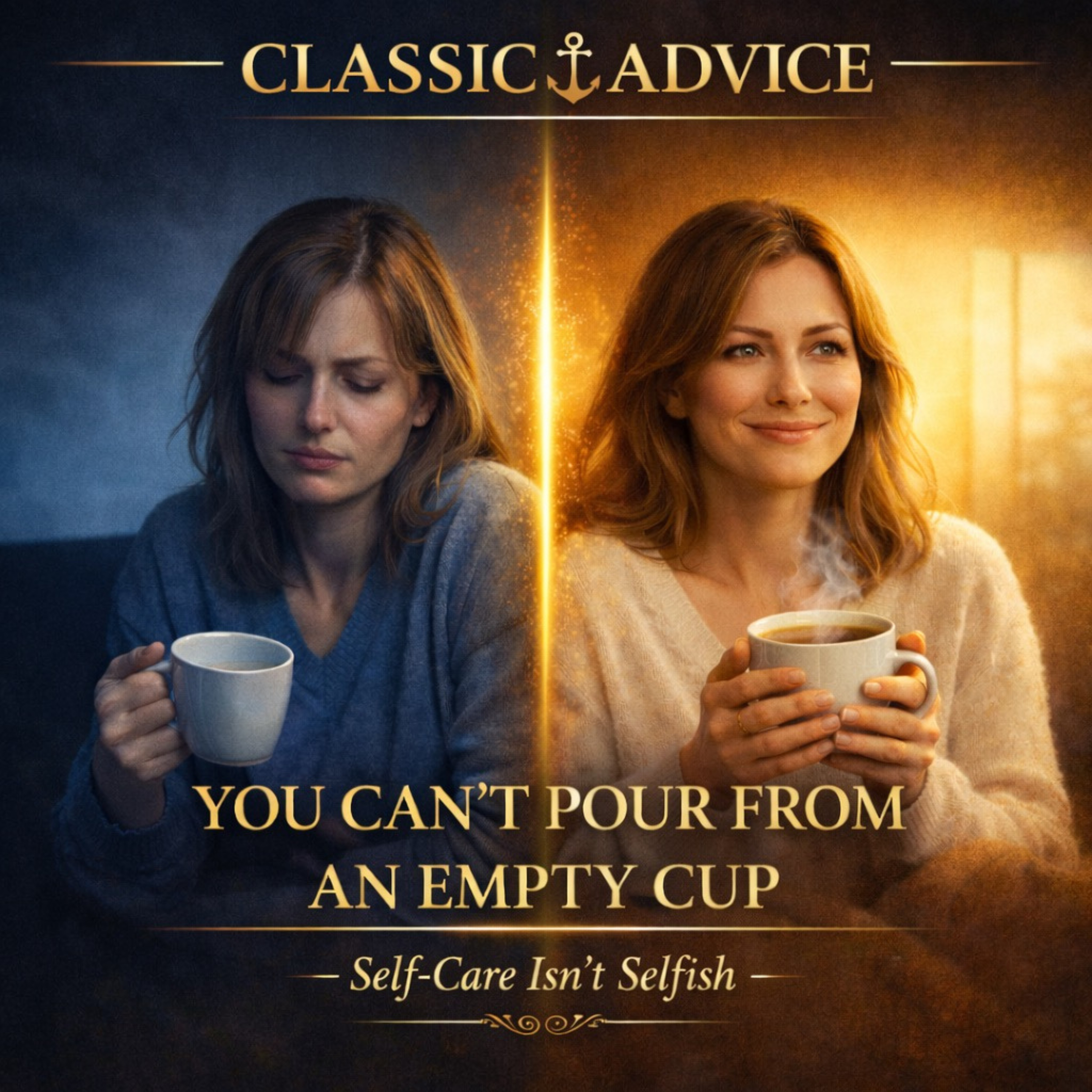 E131 You Can't Pour From An Empty Cup - Self-Care Isn't Selfish