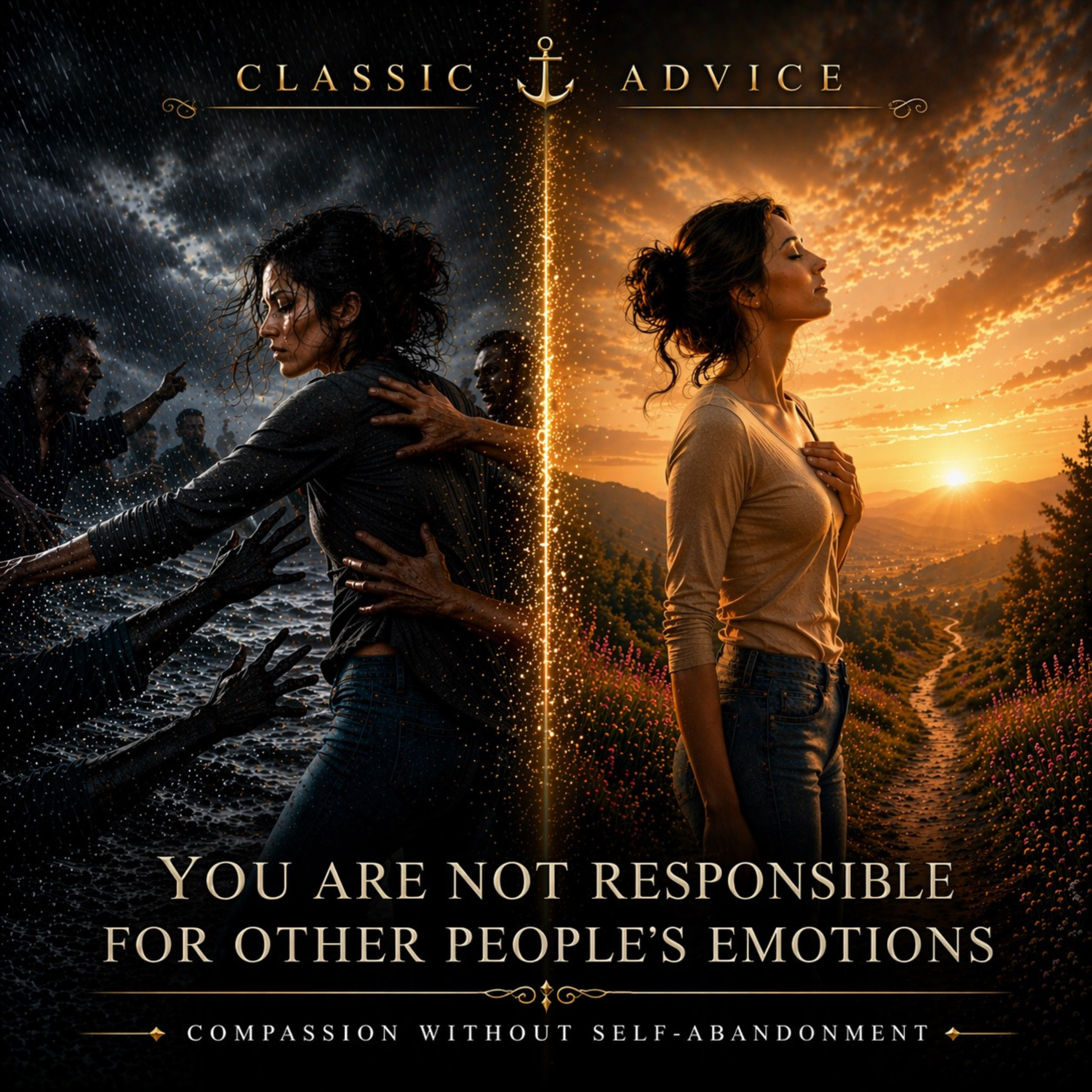 E139 You Are Not Responsible For Other People's Emotions - Compassion Without Self-Abandonment