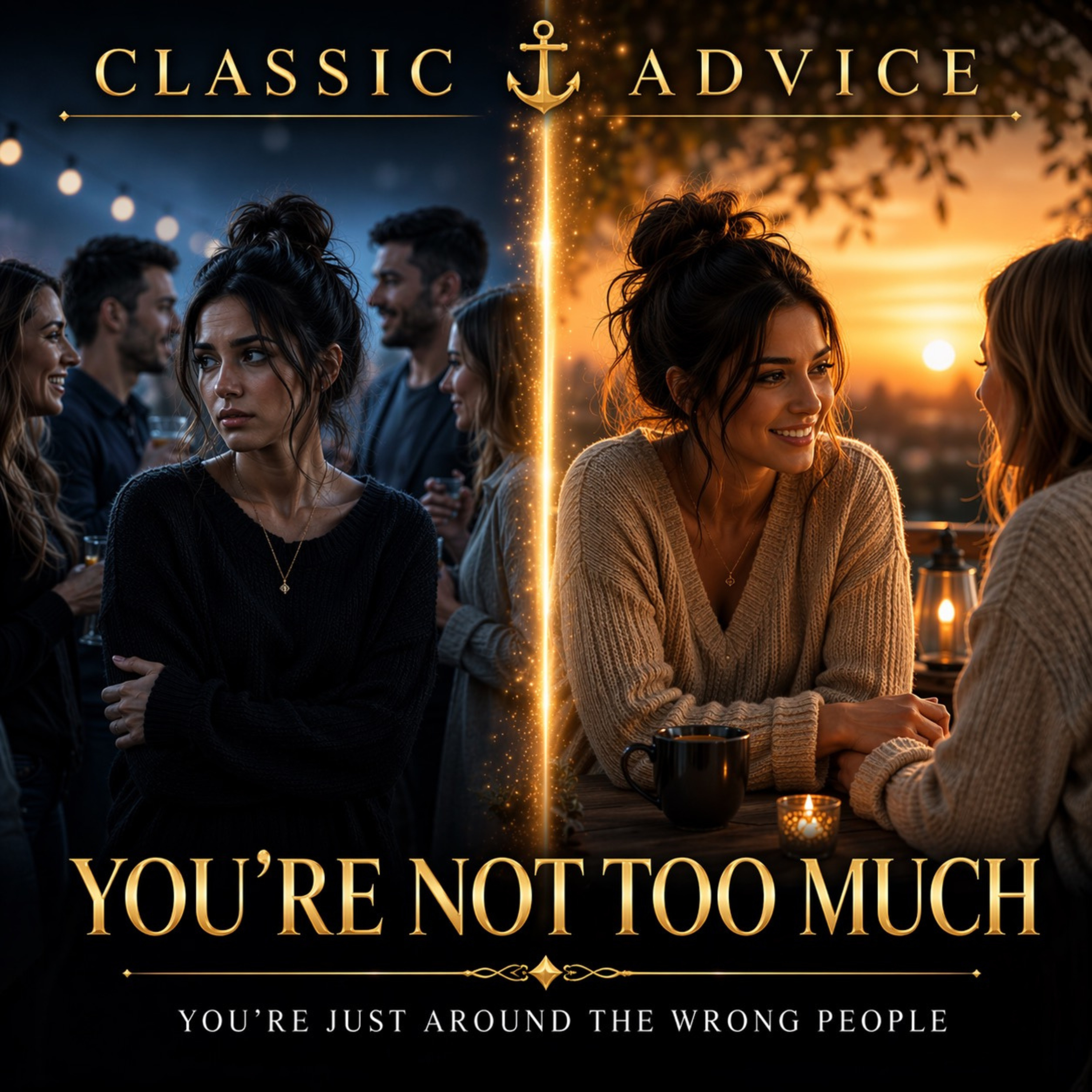 E147 You're Not Too Much - You're Just Around The Wrong People