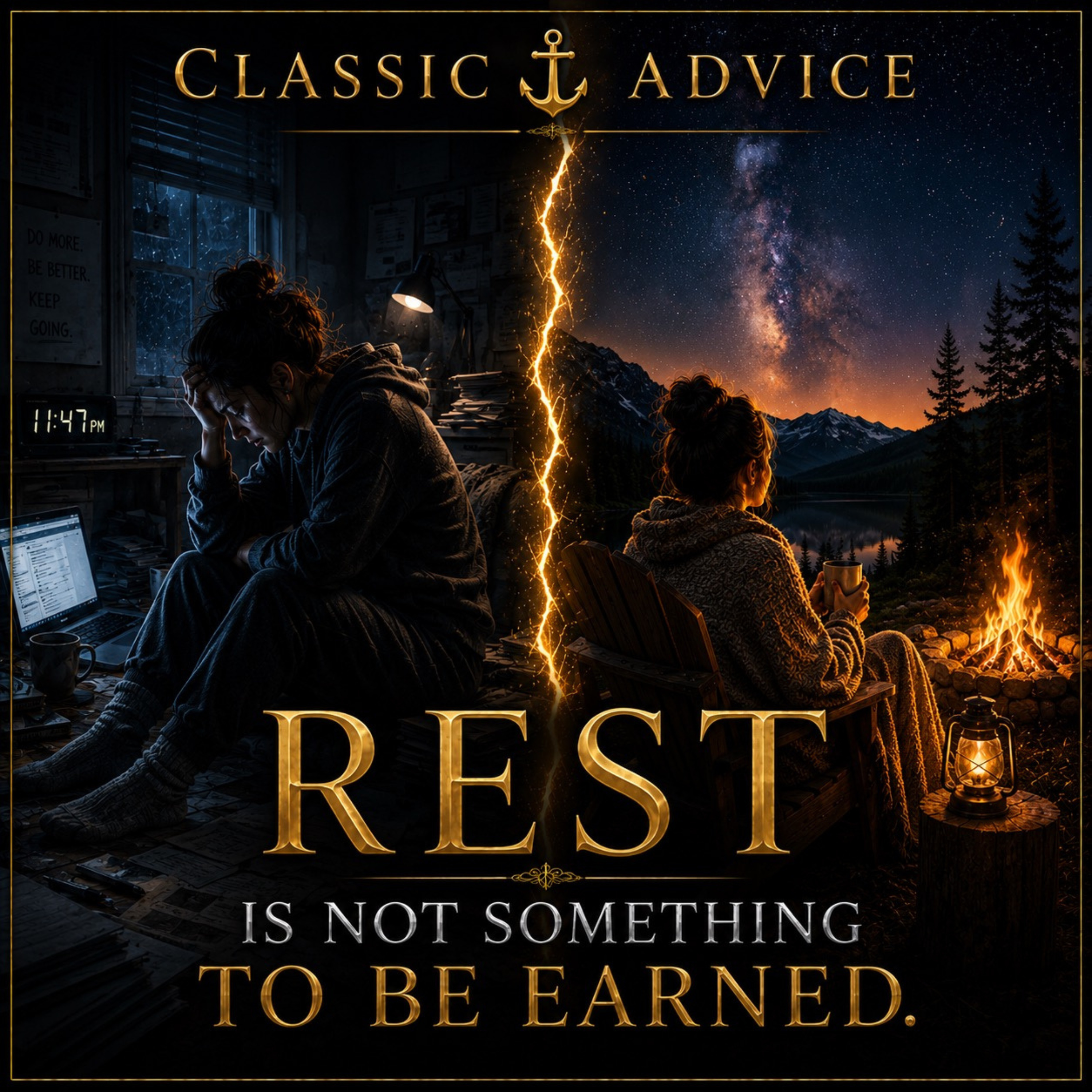 E157 Rest Is Not Something To Be Earned