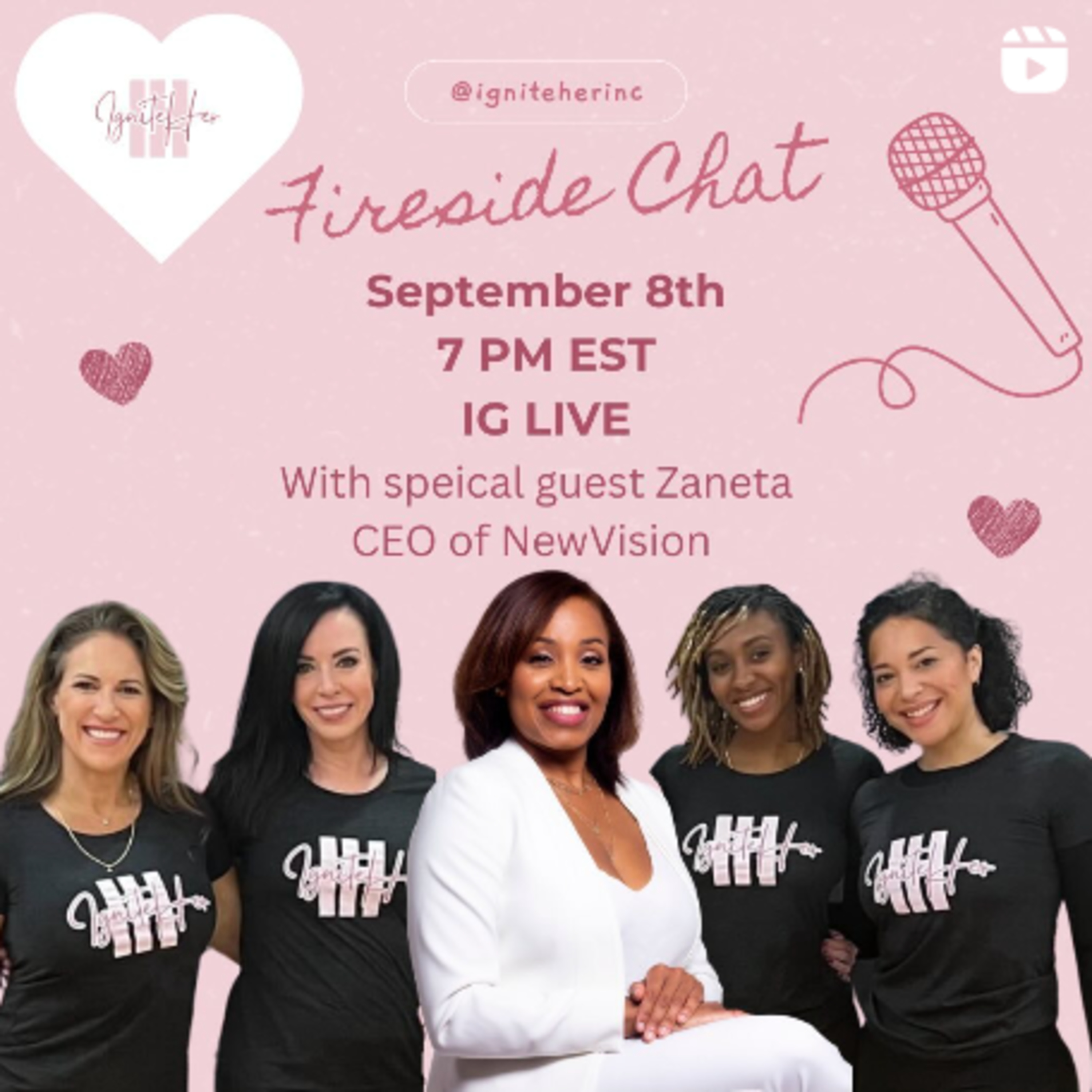 IgniteHer - The Importance of Mental Health - Fireside Chat #4 episode artwork