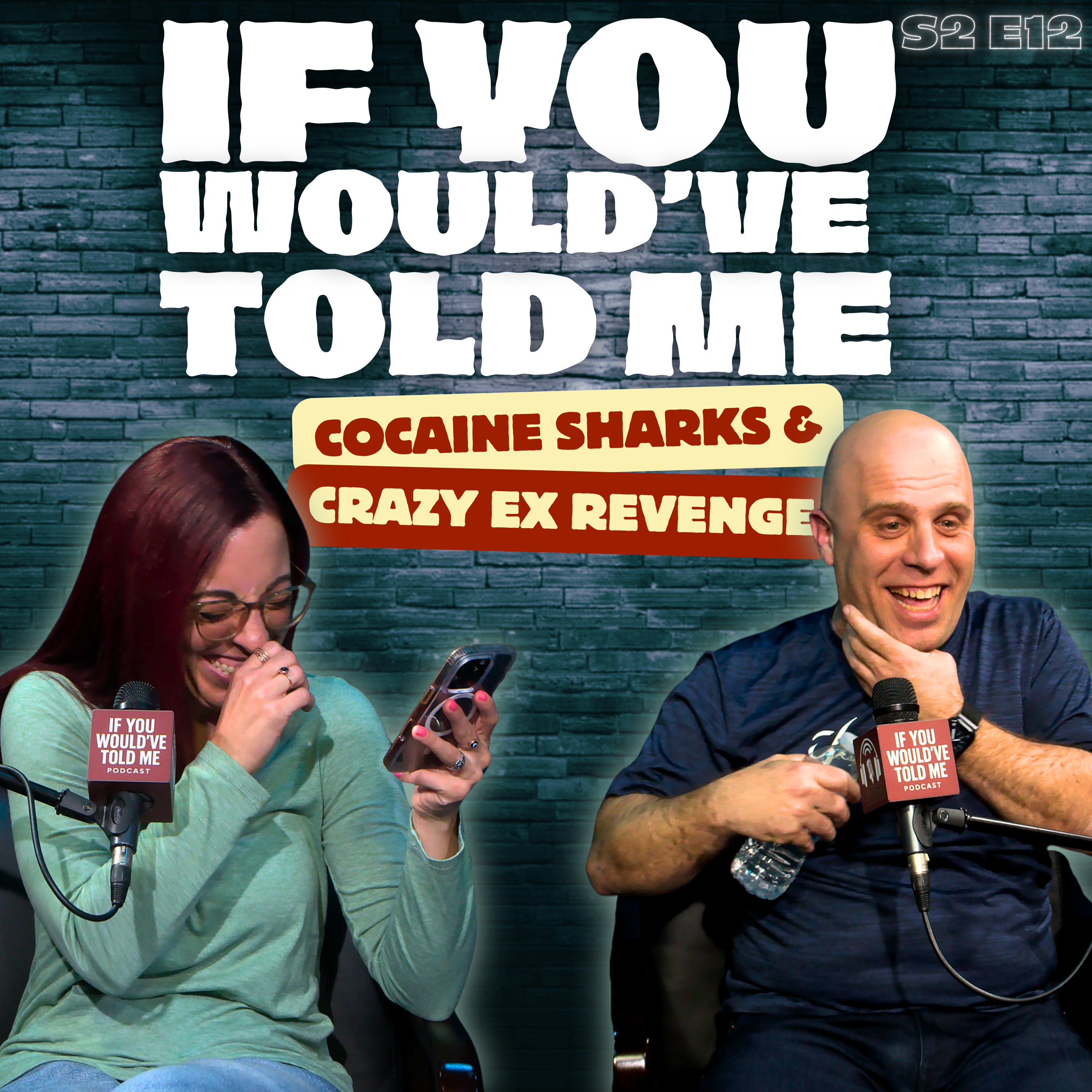 Cocaine Sharks & Crazy Ex Revenge episode artwork