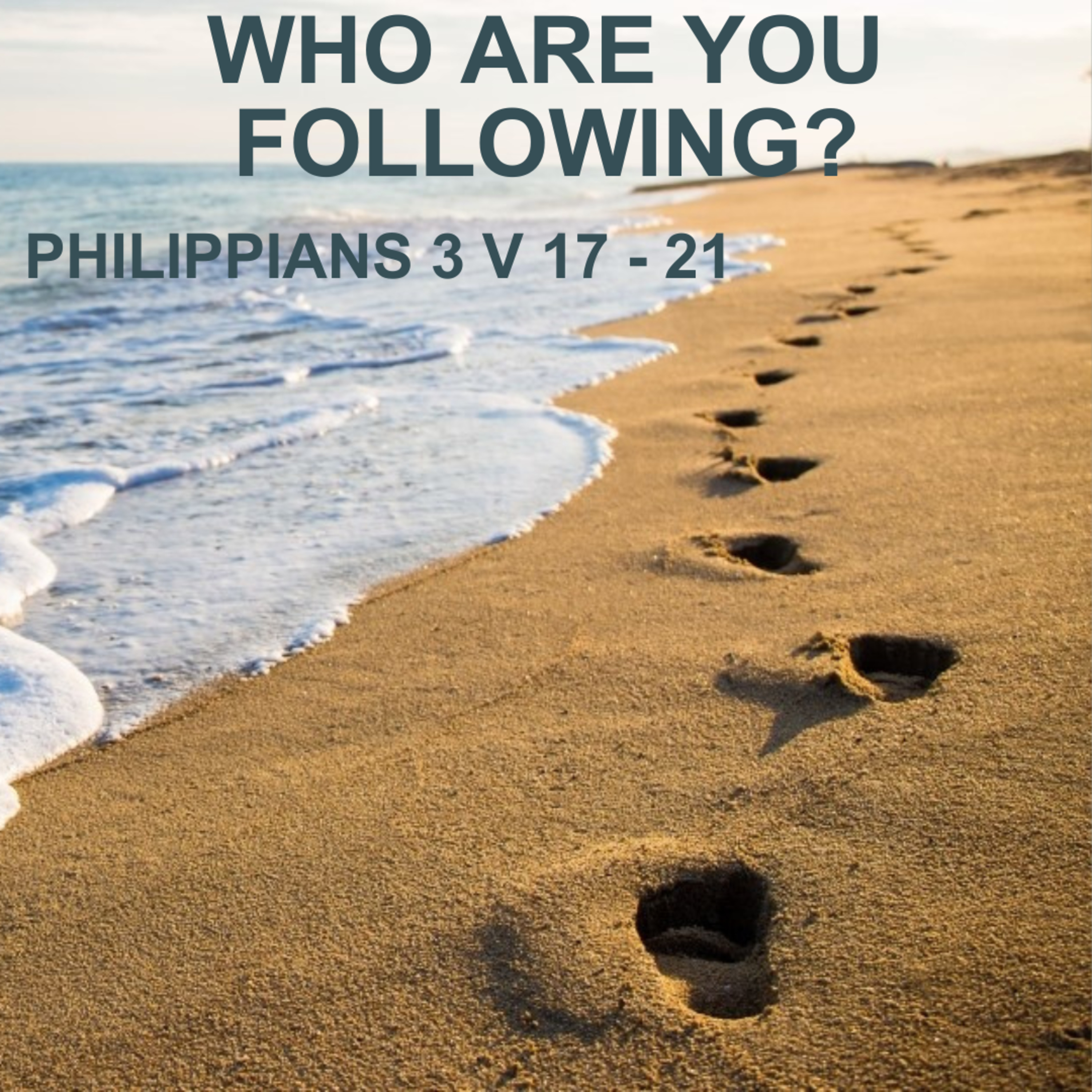 Who are you following?