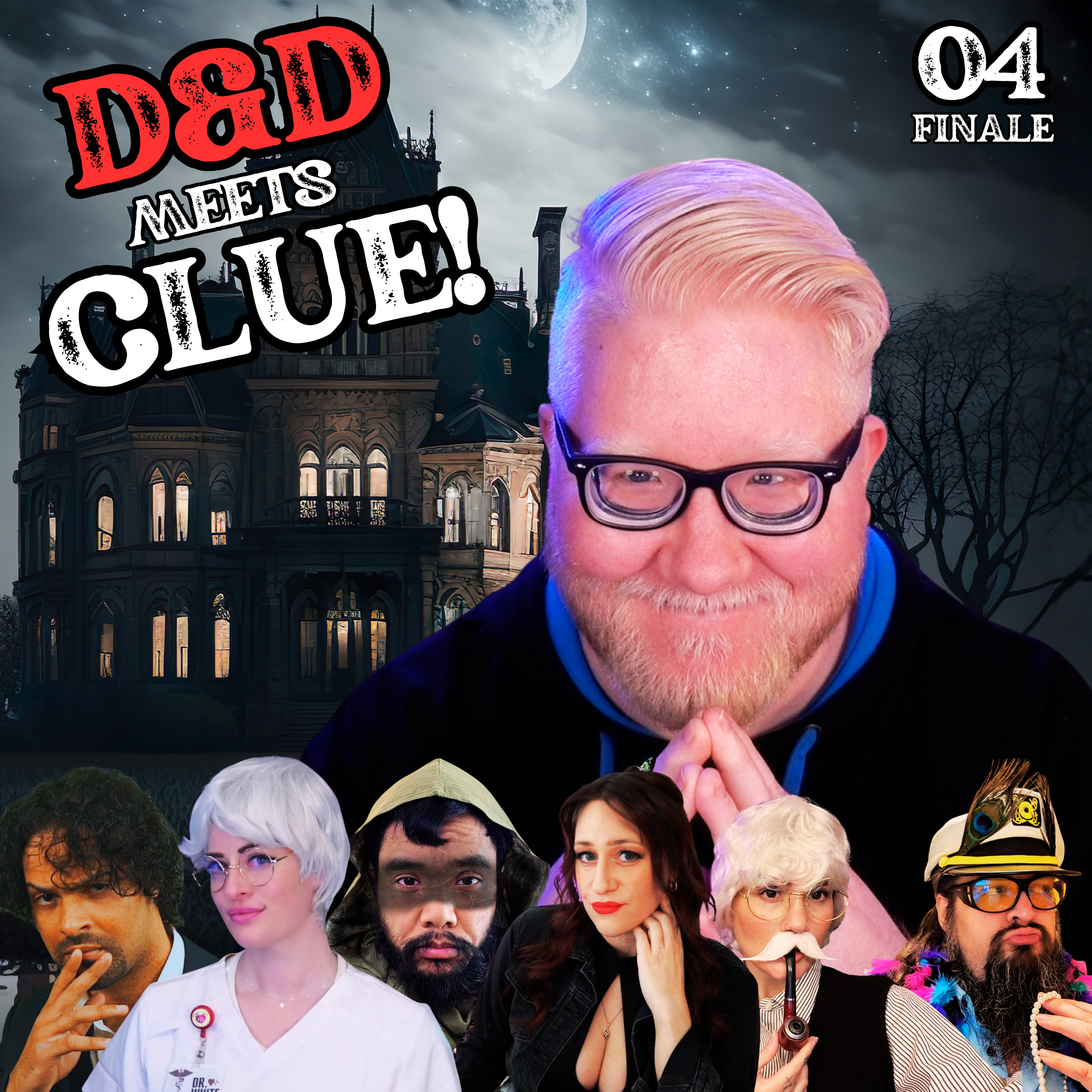 D&D meets CLUE (Part 4 FINALE) — “GET IN THE HOLE!” (Plan A: Yeet the Demon) episode artwork