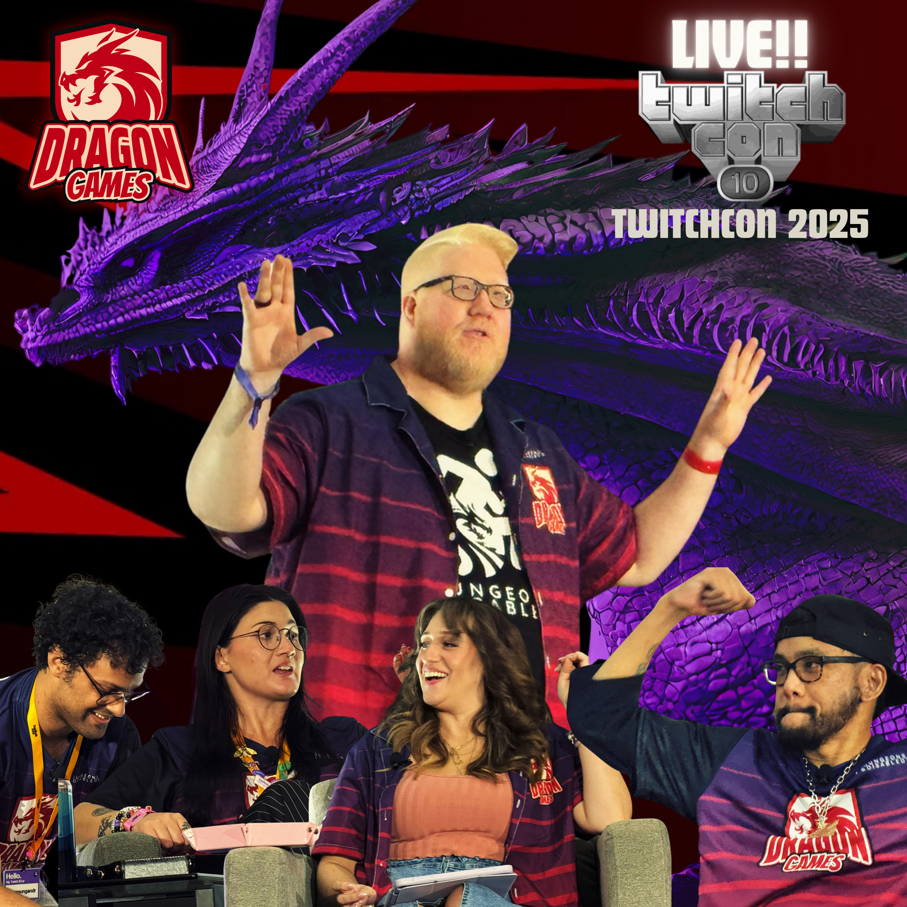 PvP Deathmatch in a Coliseum (Audience Rolls Included) | DRAGON GAMES TwitchCon 2025 episode artwork