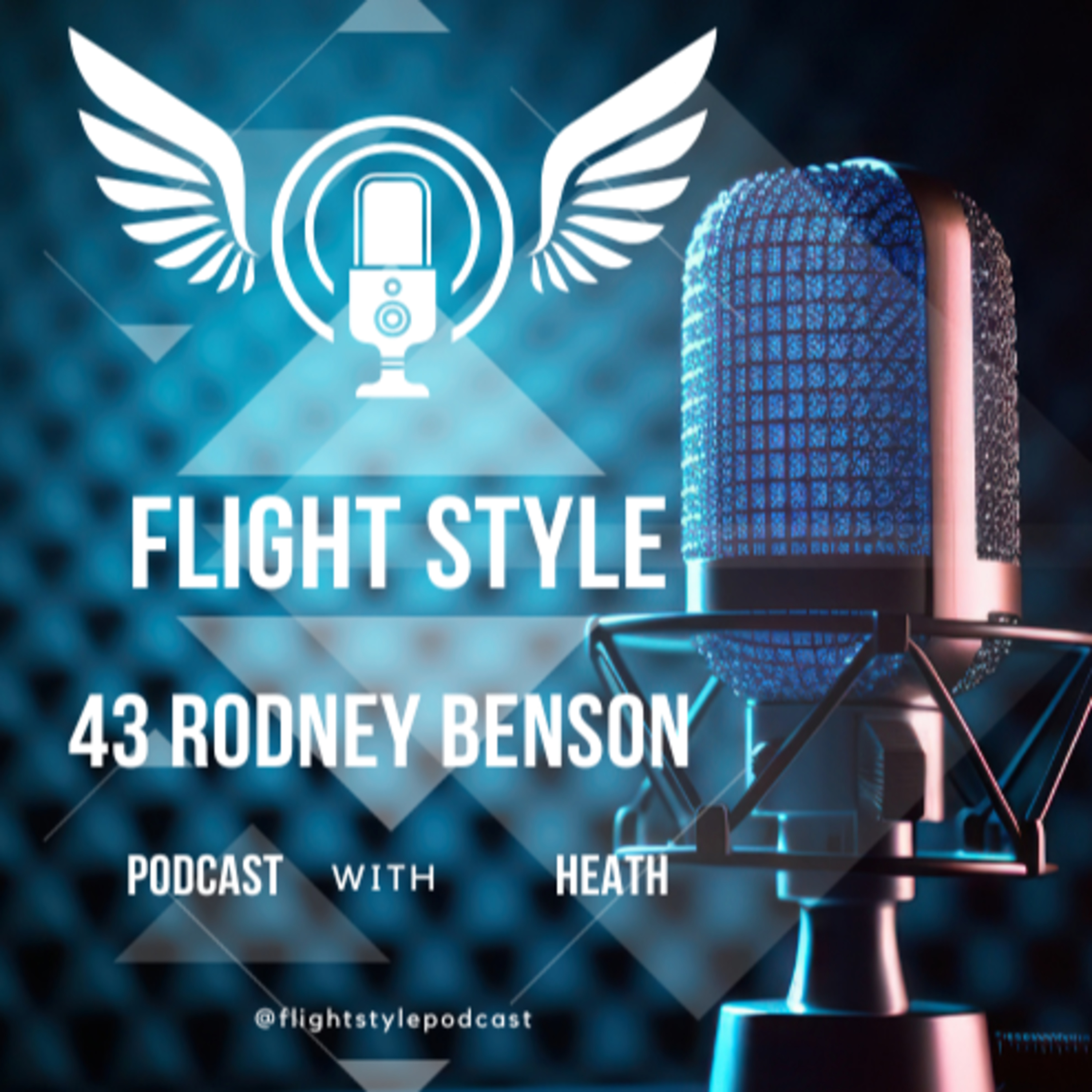 43 Rodney Benson – Flag skydiver and demonstration skydiving pioneer.