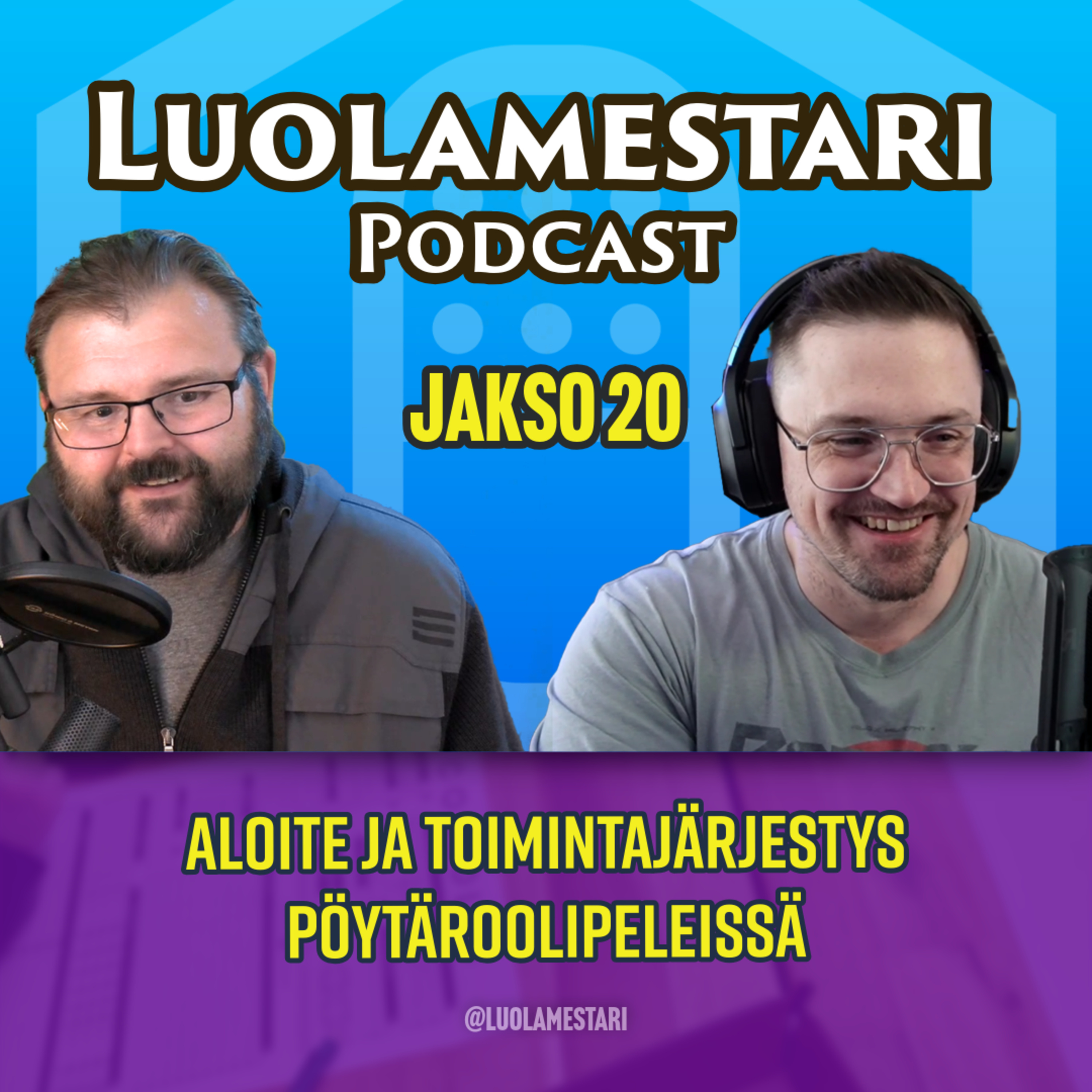 Aloite ja toimintajärjestys pöytäroolipeleissä | Luolamestari-podcast, jakso 20
