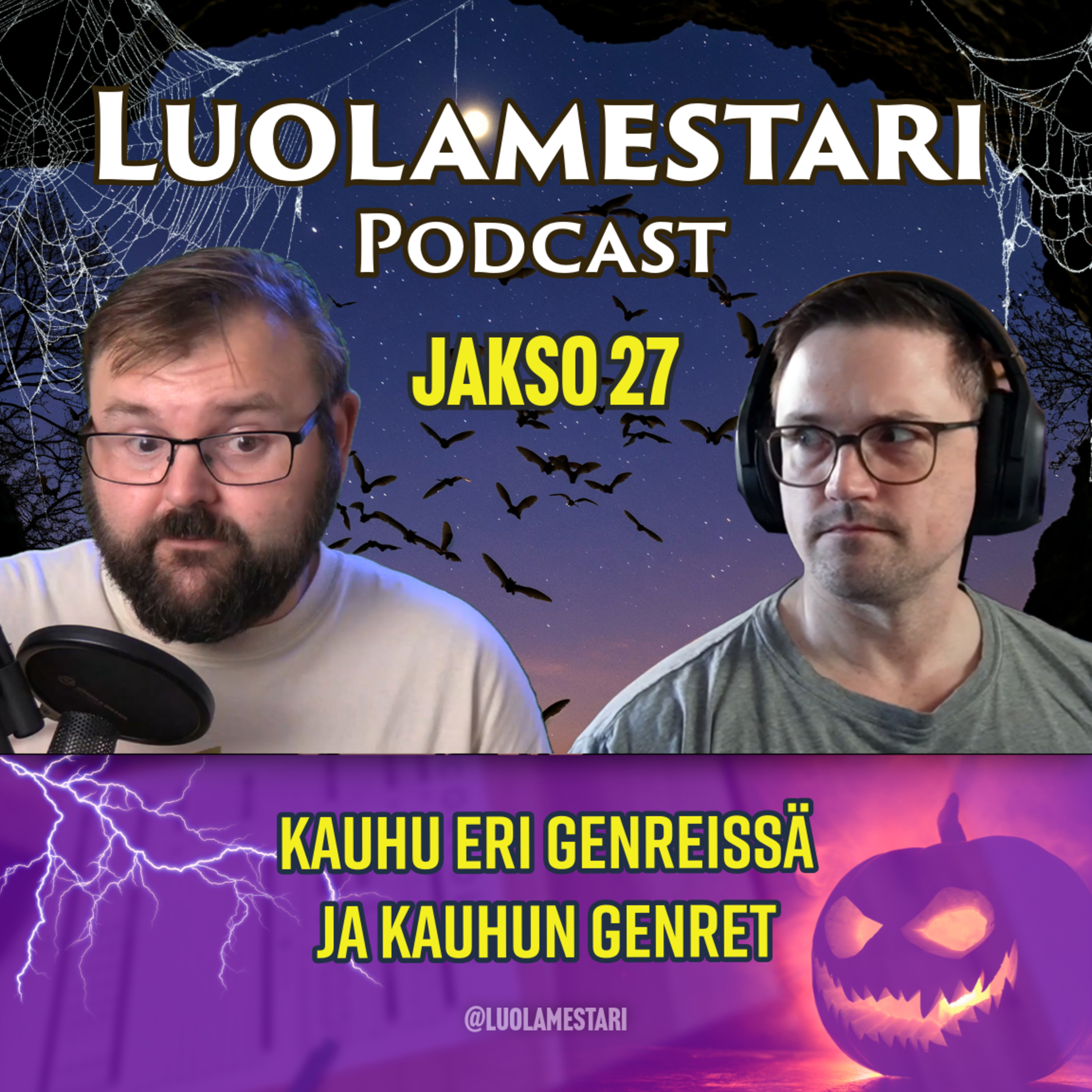 Kauhu eri genreissä ja kauhun genret | Kauhukuukausi | Luolamestari 27