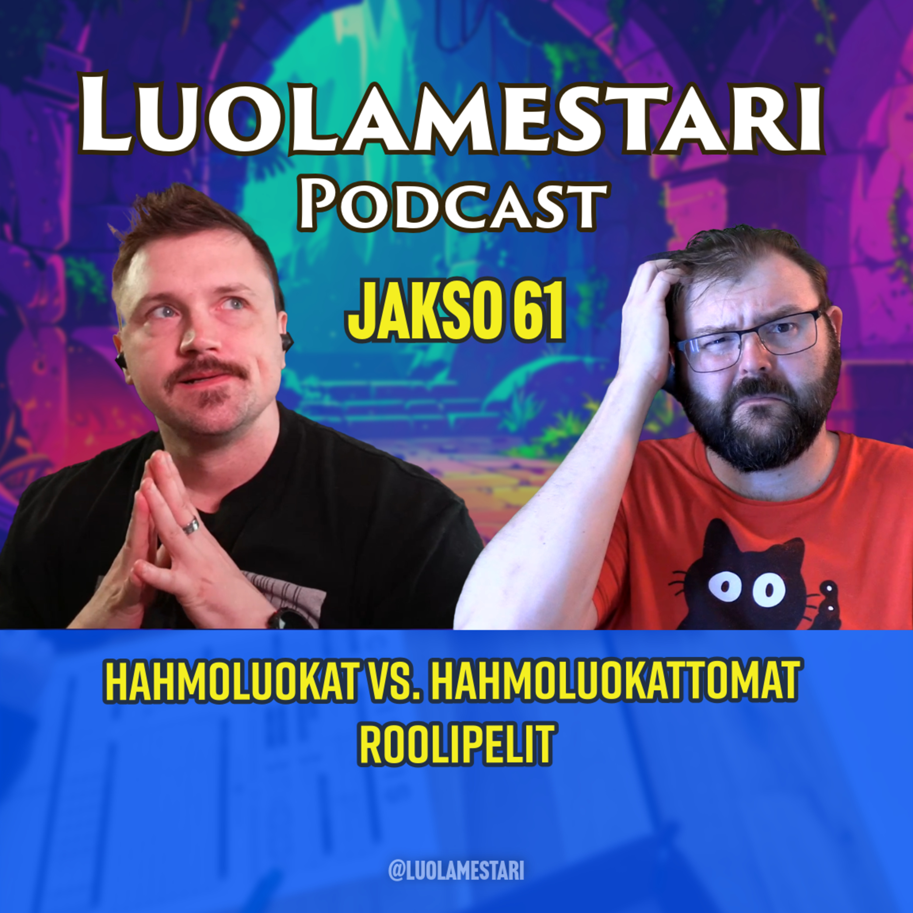 Hahmoluokat vs. hahmoluokattomat roolipelit: Kahlitsevia vai vapauttavia? | Luolamestari 61
