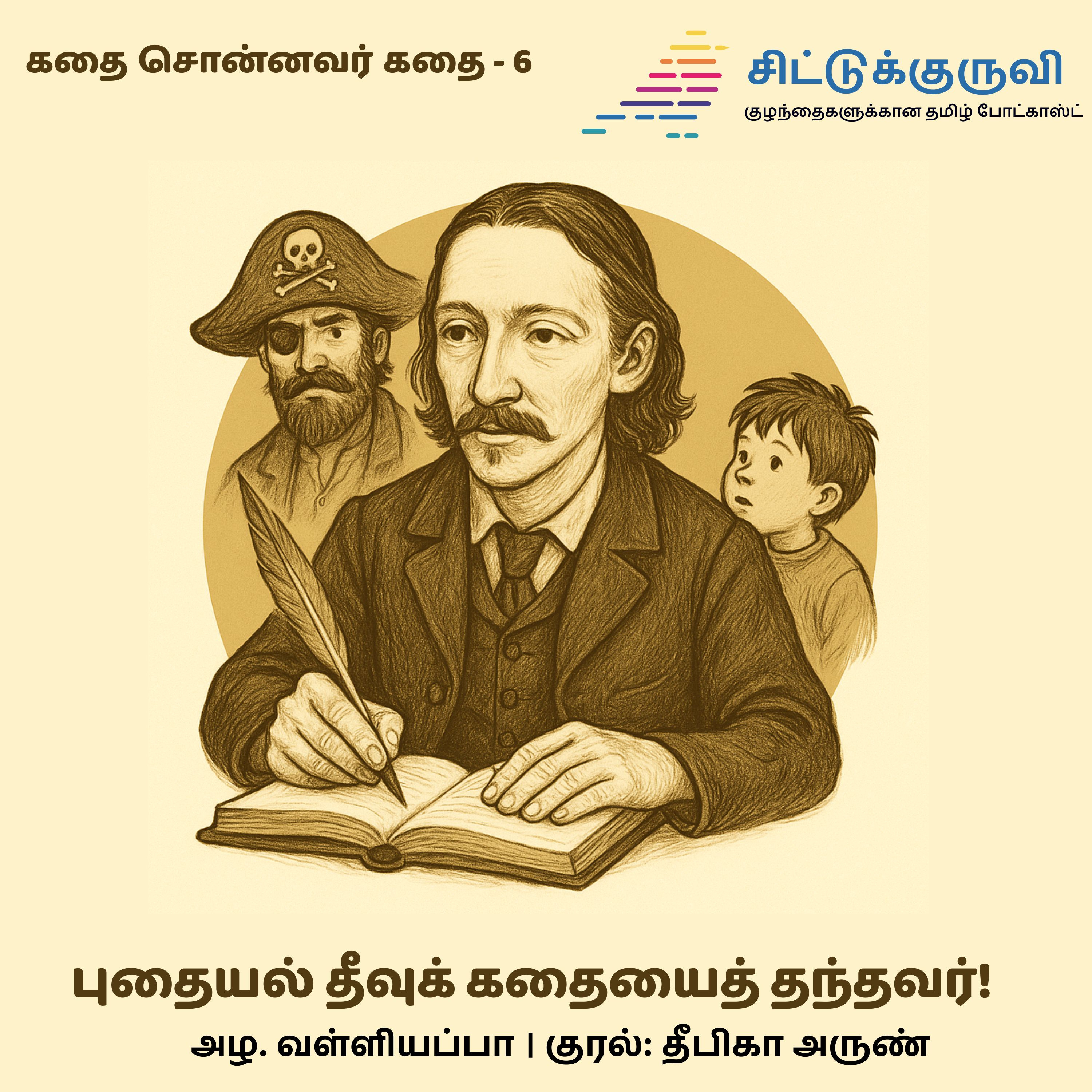6.Puthayal Theevu Kadhaiyai Thandhavar - RLS | Kadhai Sonnavar Kadhai | Azha Valliyappa