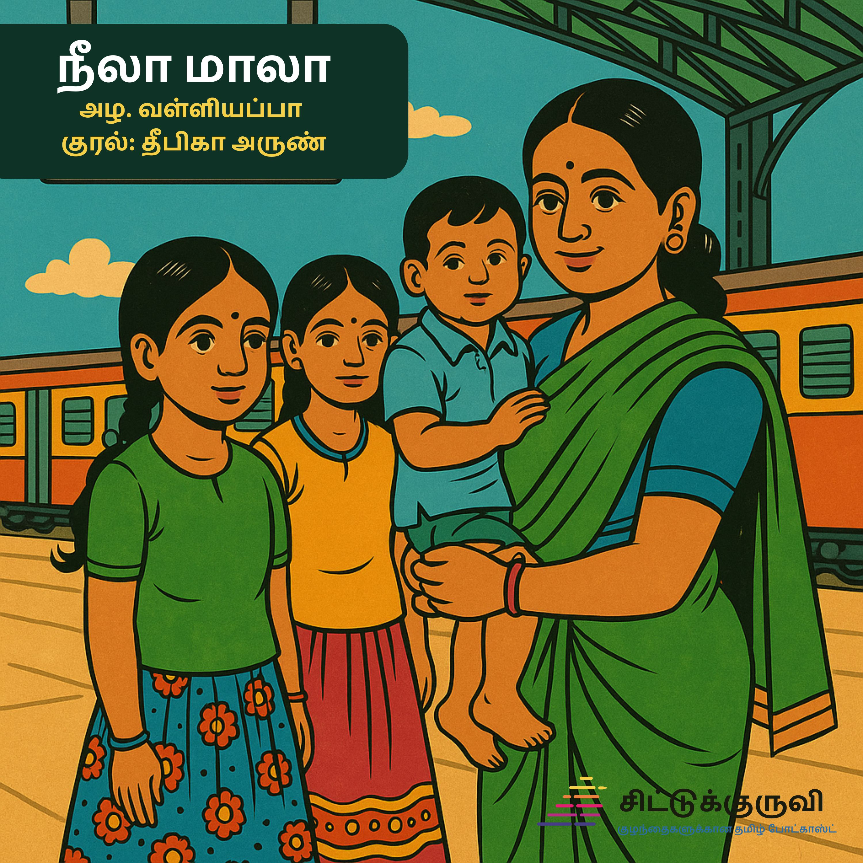 11. Neela Maala - Pathirikkaigalin Paaraatu | நீலா மாலா | Azha Valliyappa | Story for Children