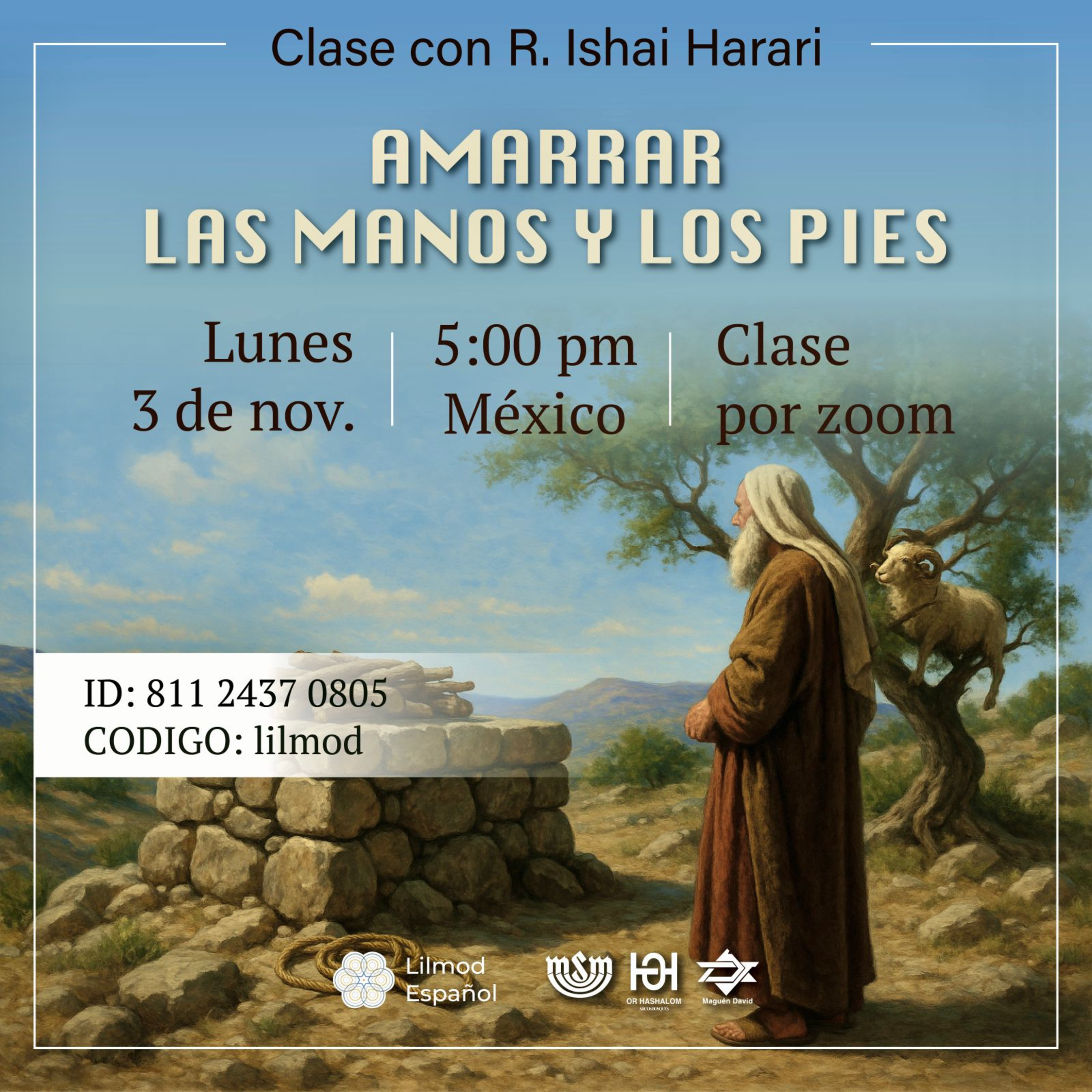 Amarrar las manos y los pies (Vayera)