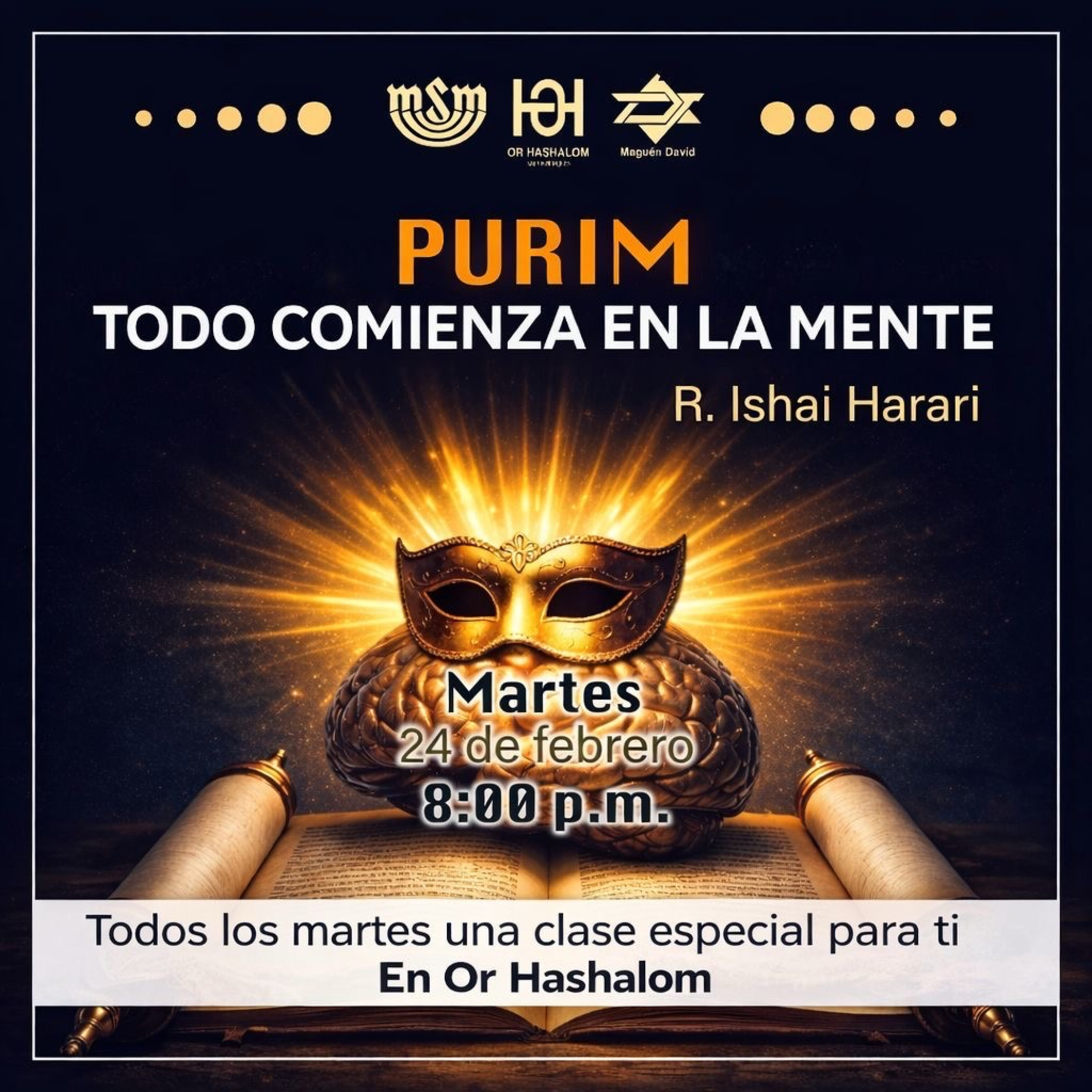 Purim: Todo comienza en la mente