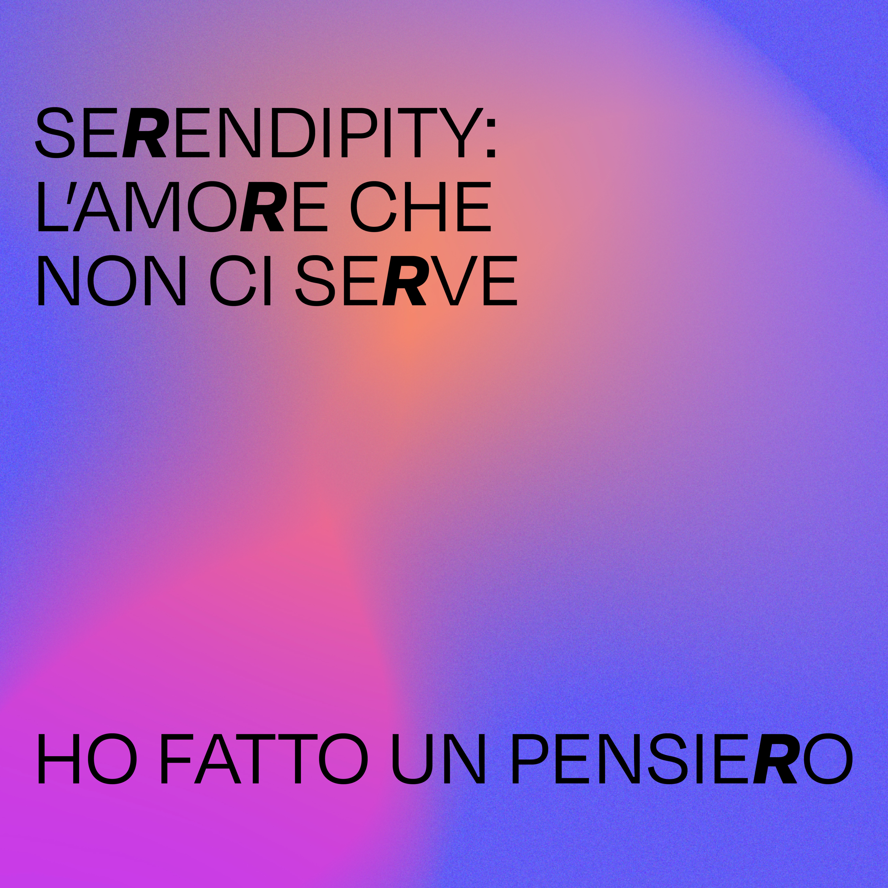Ho fatto un pensiero