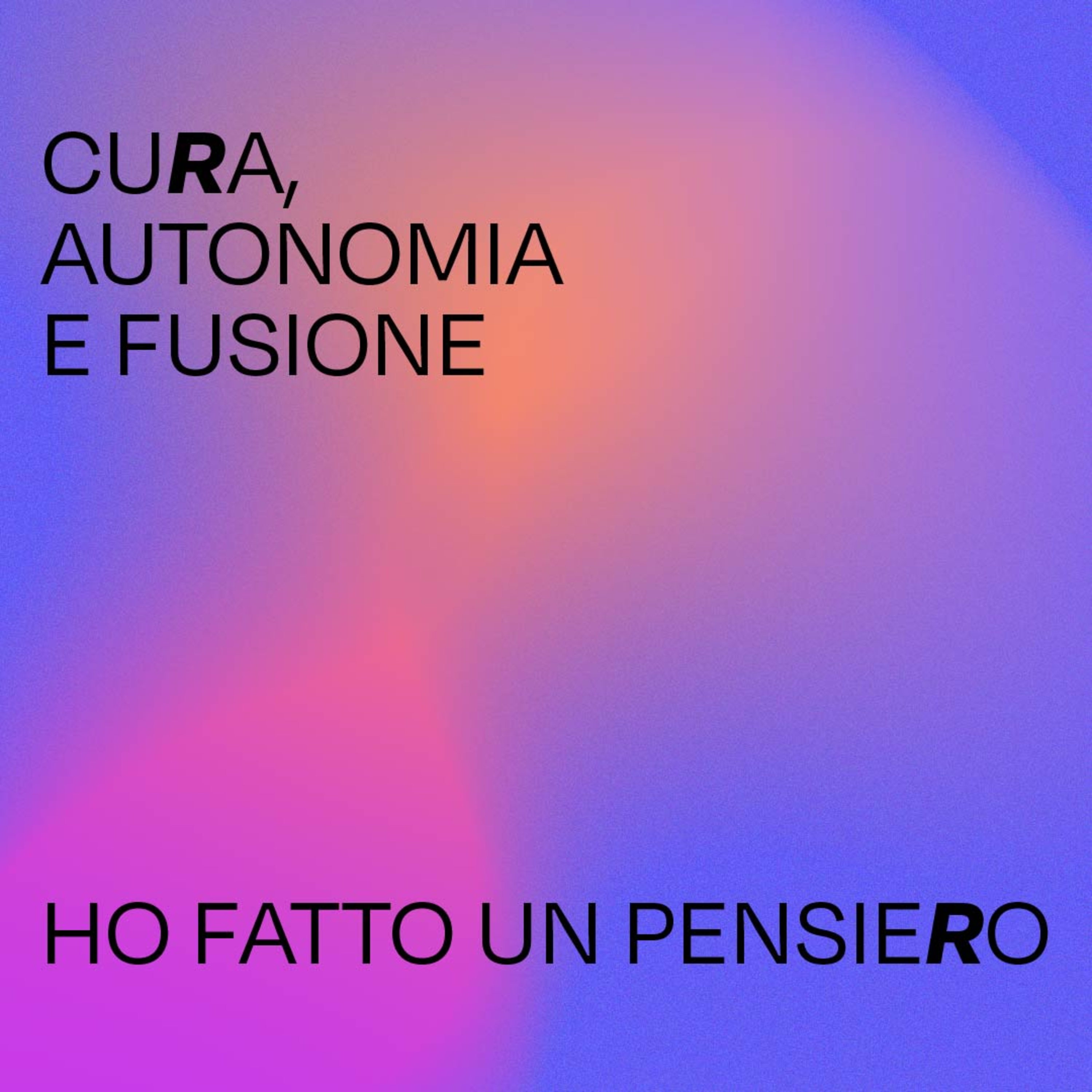 Ho fatto un pensiero