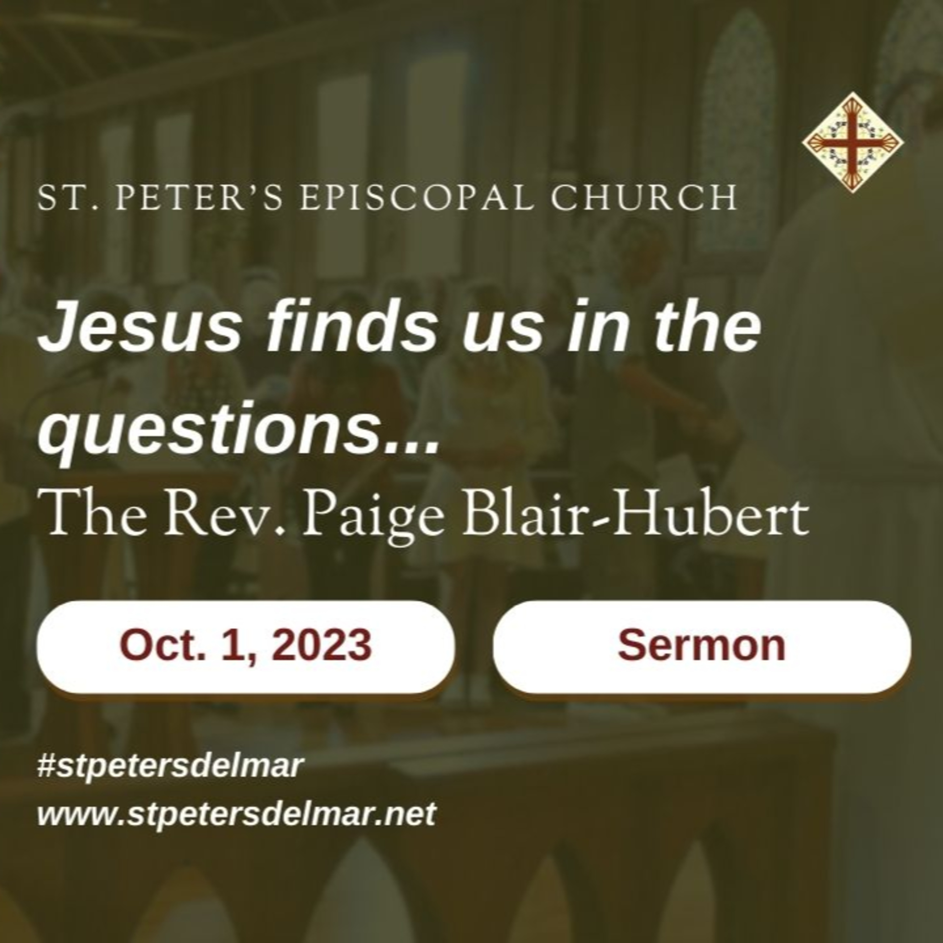 Jesus finds us in the questions by the Rev. Paige Blair-Hubert episode artwork