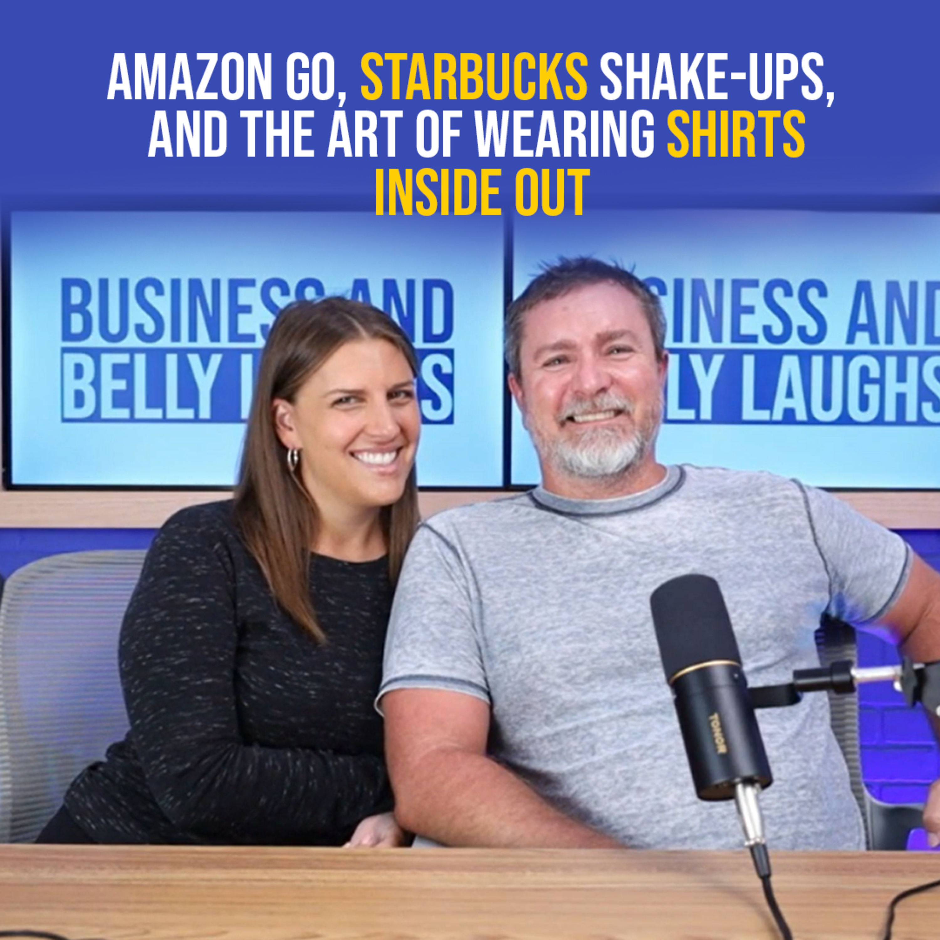 Amazon Go, Starbucks Shake-Ups, and the Art of Wearing Shirts Inside out episode artwork